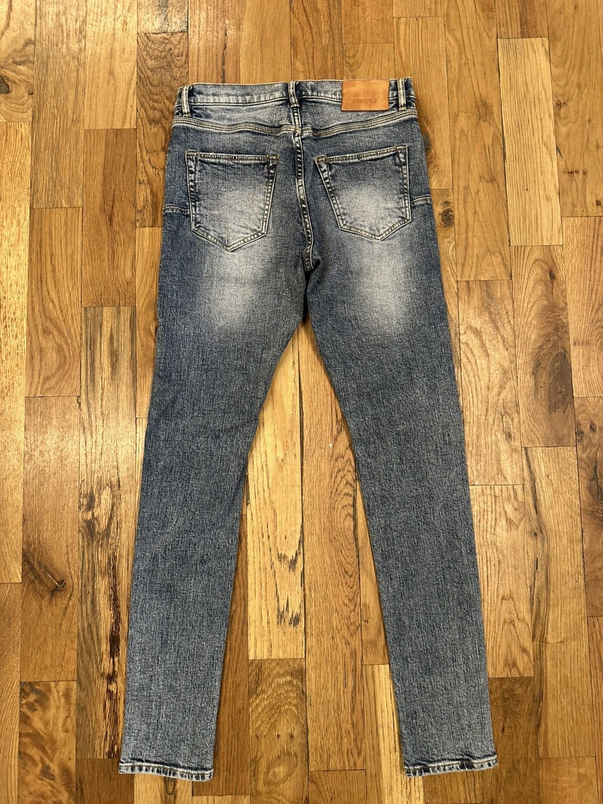 Purple Brand Purple Brand Plain Acid Blue Denim Jeans Size 28 Size US 28 / EU 44 - 2 Thumbnail