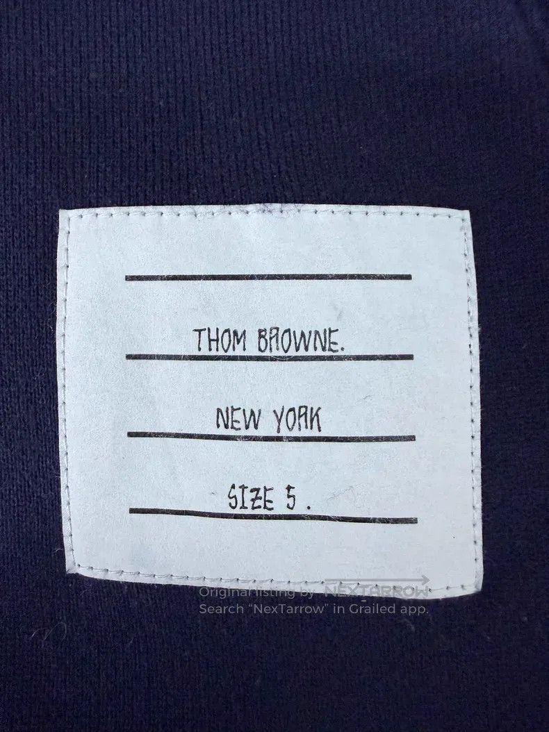 Thom Browne Thom Browne Gray zipper jacket Size US XXL / EU 58 / 5 - 4 Thumbnail