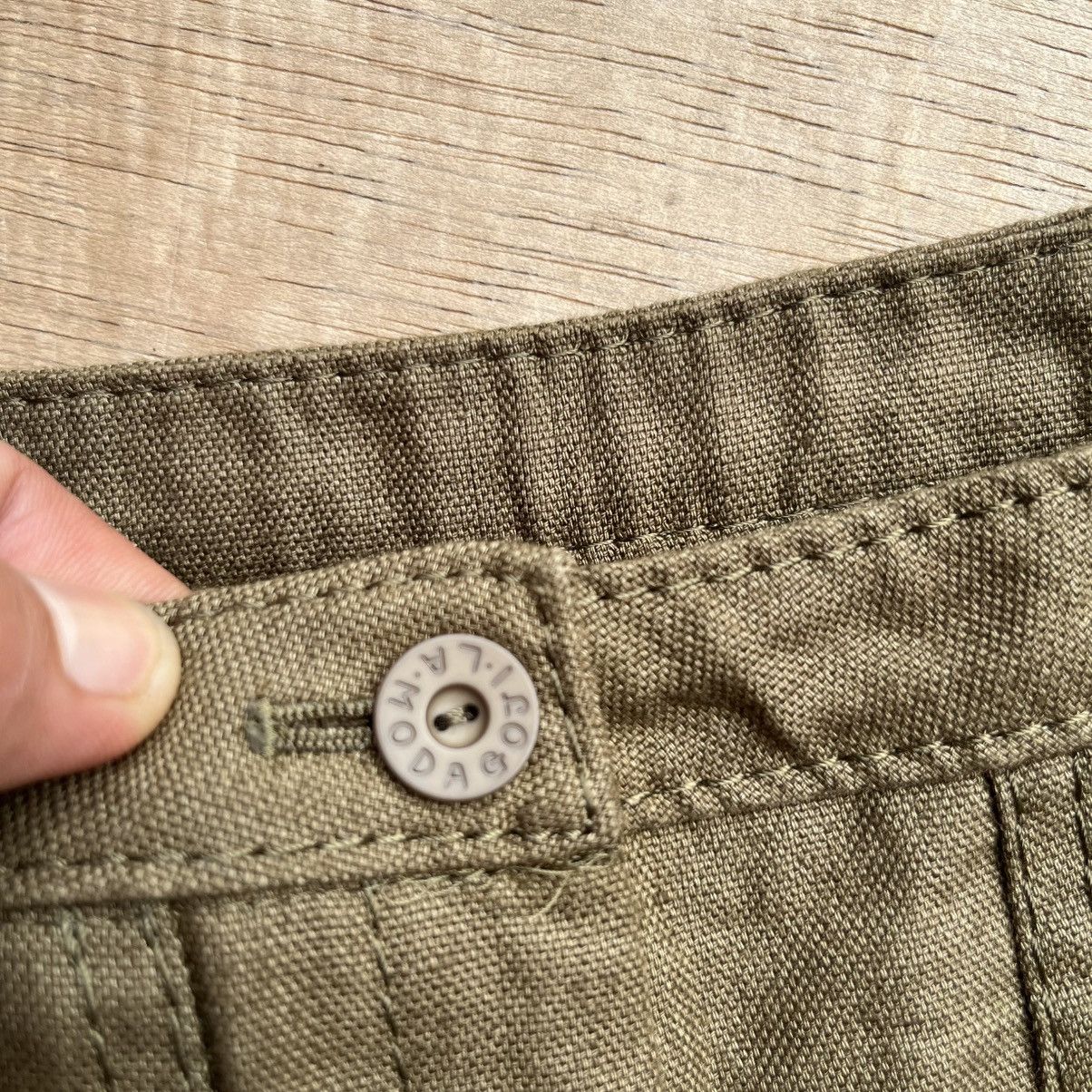 If Six Was Nine × Japanese Brand × Vintage LA MODA GOJI FLARED LINEN TORNADO MART STYLE Size 28" / US 6 / IT 42 - 5 Thumbnail