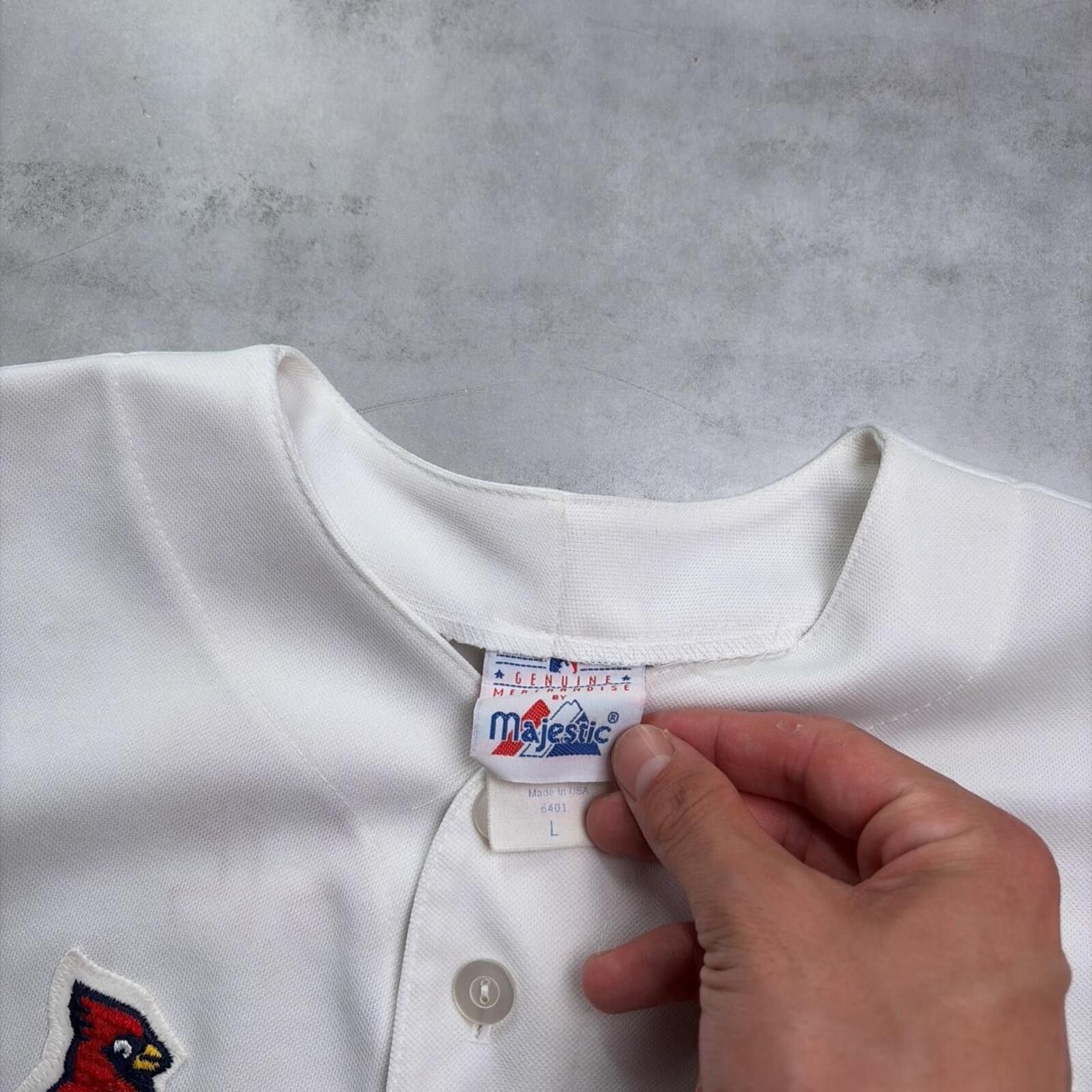 Other Vintage Majestic St Louis Cardinals Steele 1 Baseball Jersey Size US S / EU 44-46 / 1 - 7 Thumbnail