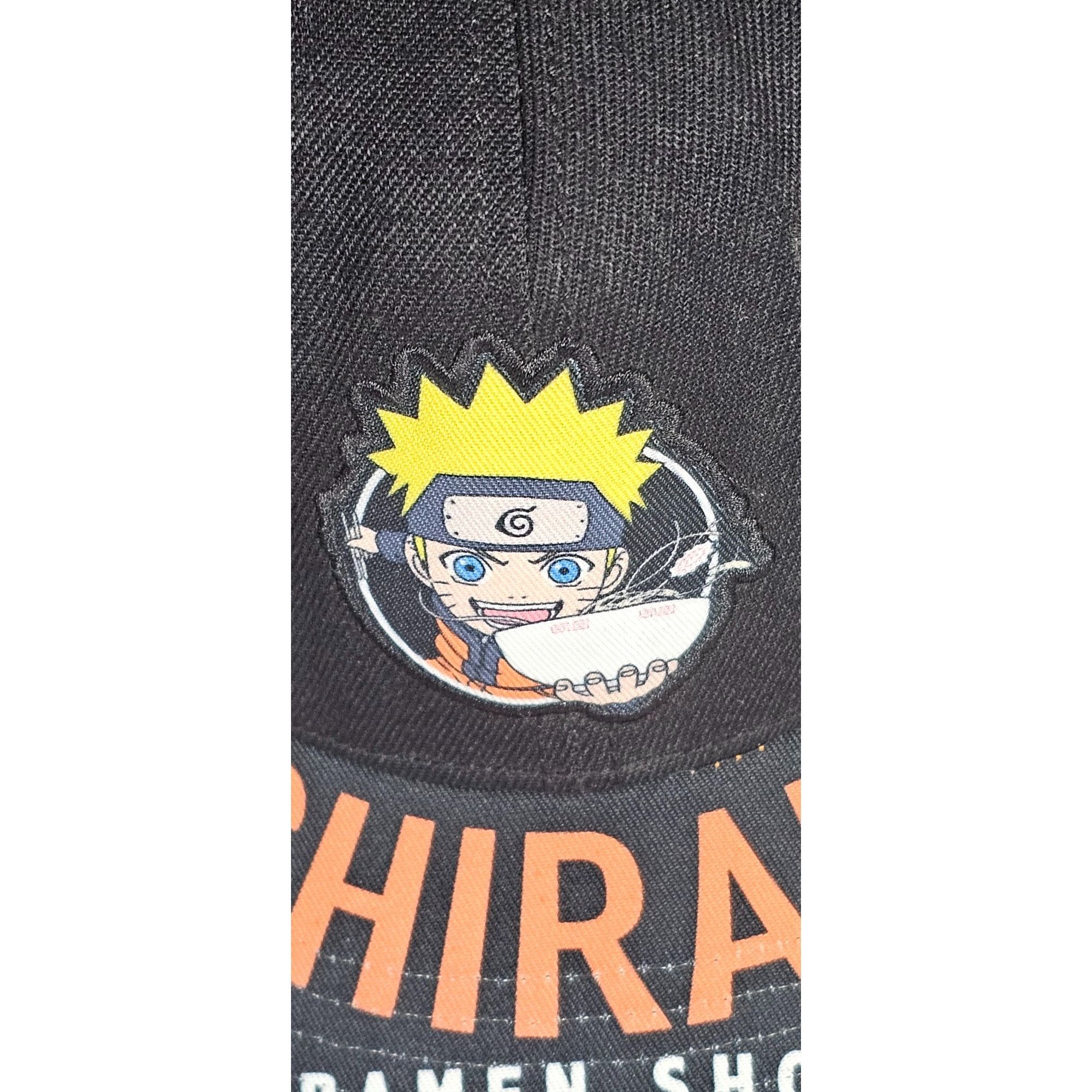 Other Naruto Shippuden Anime Ichiraku Ramen Shop Snapback Black O Size ONE SIZE - 2 Thumbnail