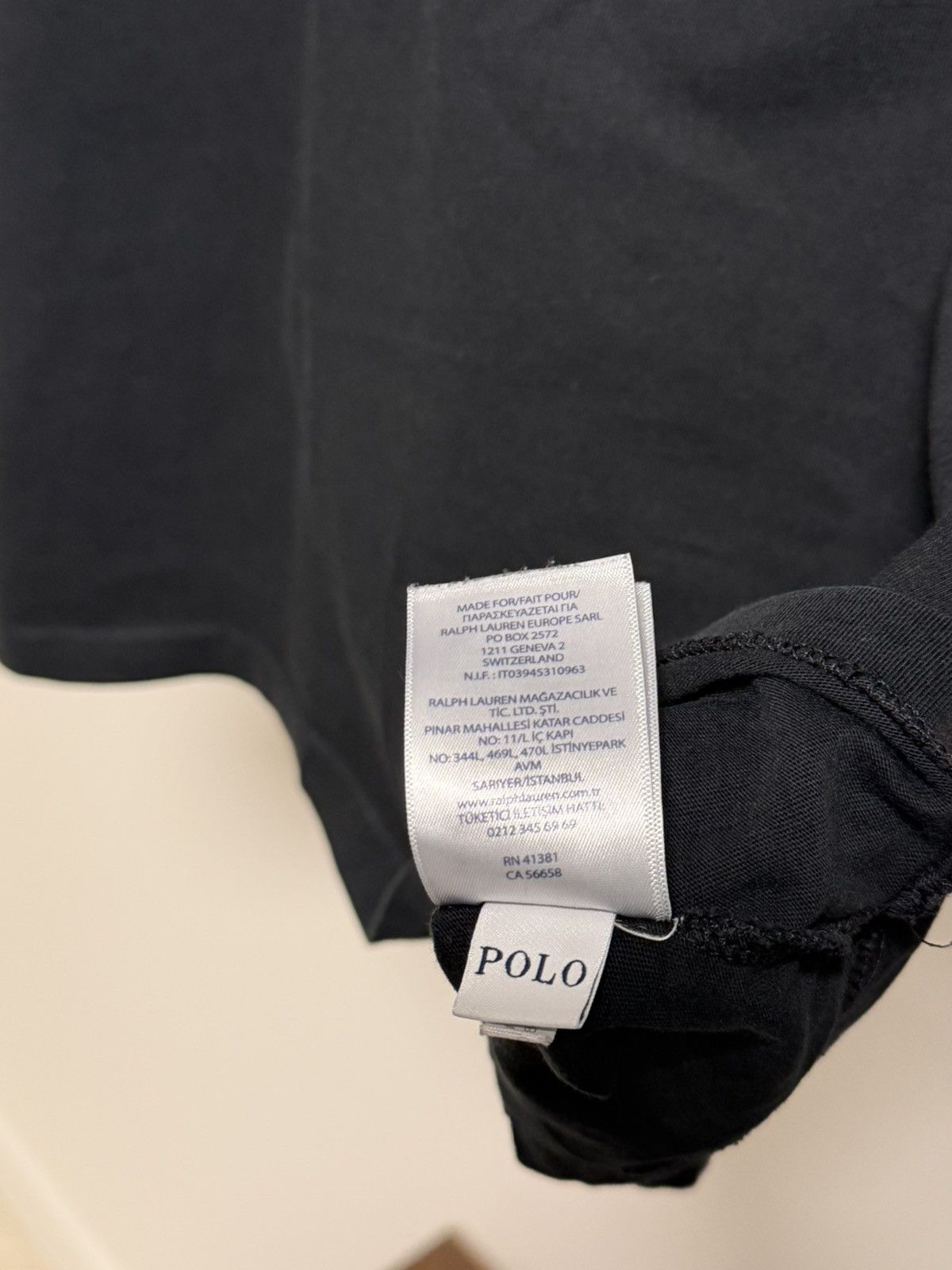 Polo Ralph Lauren Ralph Lauren T-shirt Black Size M Size US M / EU 48-50 / 2 - 7 Thumbnail