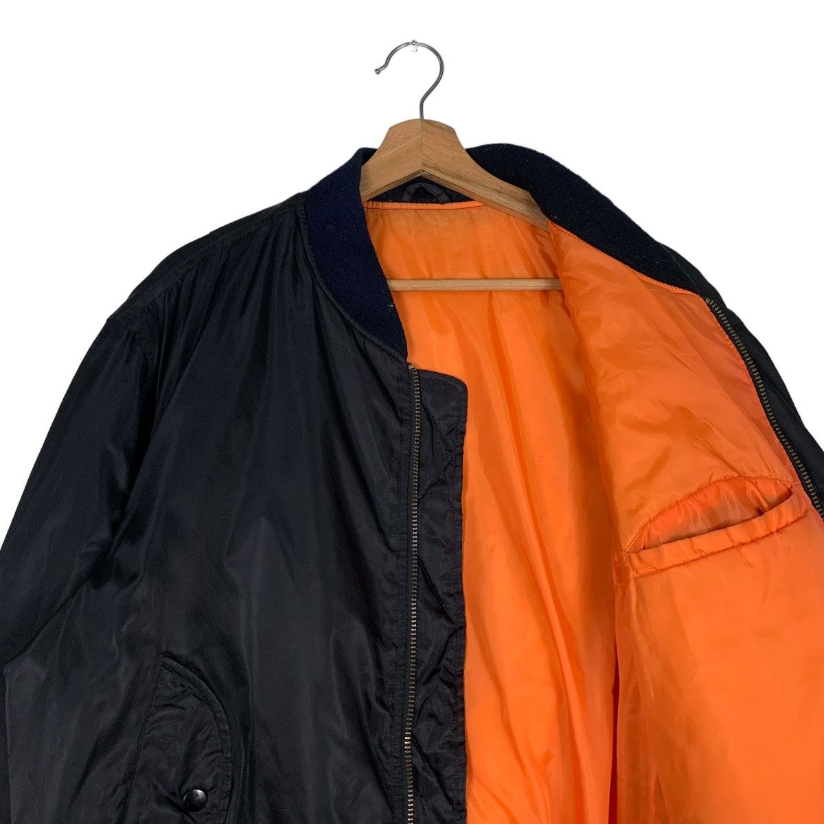 Vintage Vintage Corinth MFG USA Black Bomber Jacket #0902-C40 Size US L / EU 52-54 / 3 - 10 Thumbnail