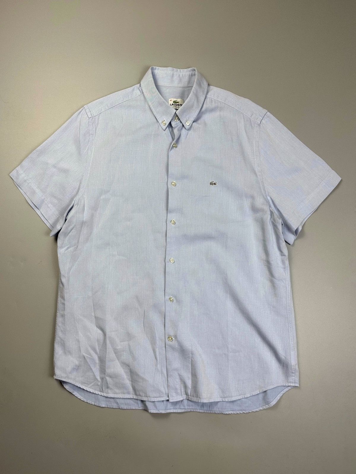 Lacoste Lacoste VTG light button shirt Polo Size US L / EU 52-54 / 3 - 1 Thumbnail