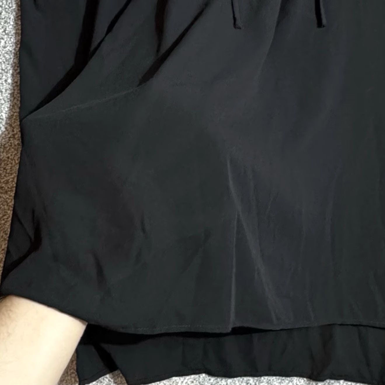 Vintage Devoted Tunic Top Womens 1X Plus Lace Up Grommet Sheer Gothic Grunge High Low Streetwear Tank, Black, Polyester, 100% Size XL / US 12-14 / IT 48-50 - 5 Thumbnail