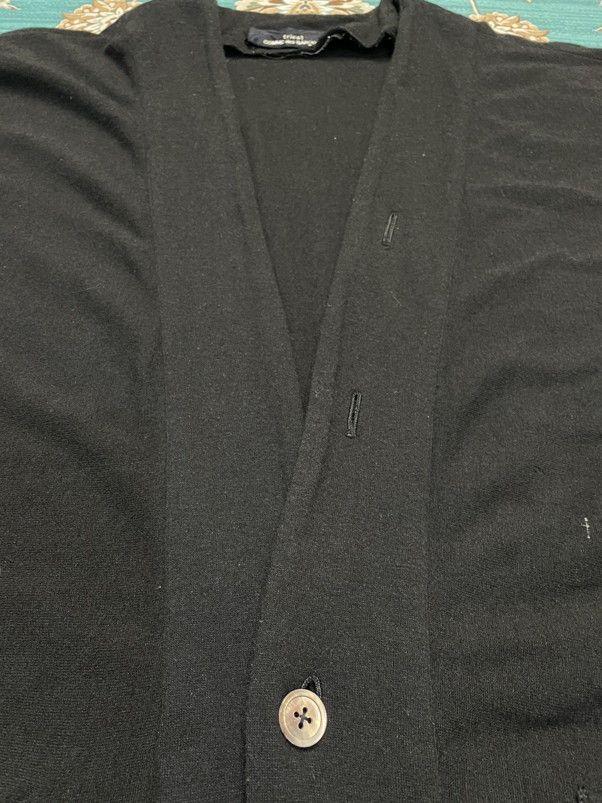 Comme des Garcons NEED GONE NOW‼️ Comme des Garcons Tricot Wool Cardigan Size US L / EU 52-54 / 3 - 5 Thumbnail