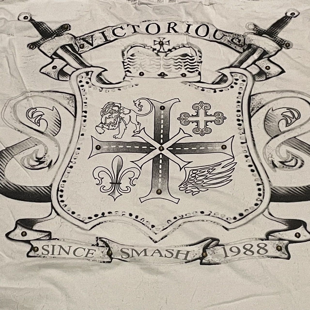 Affliction × Ed Hardy × Tapout Rare Wings Cross Tee Y2K Affliction Style Size US XXL / EU 58 / 5 - 3 Thumbnail