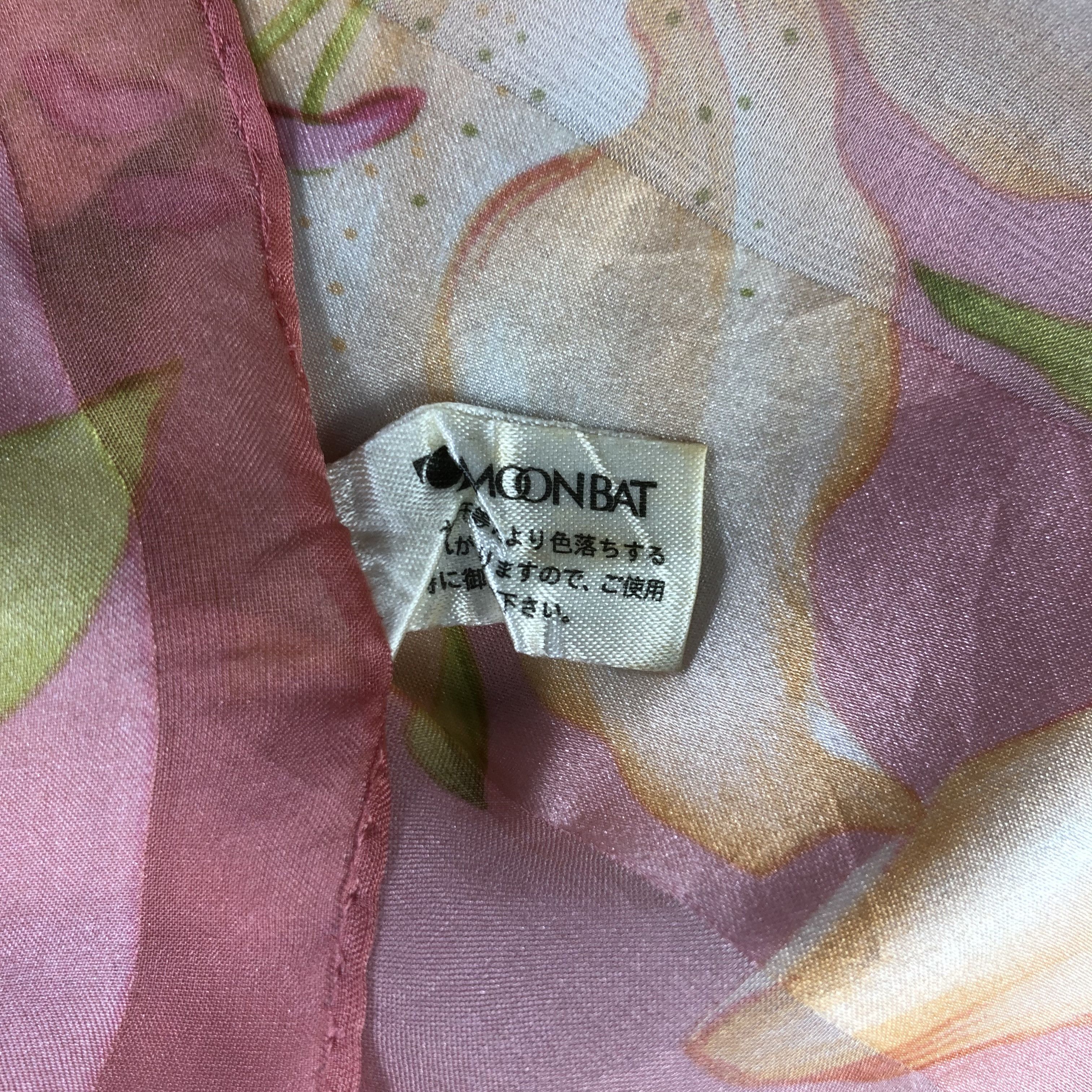 Vintage Vintage Silk Scarf Size ONE SIZE - 6 Thumbnail