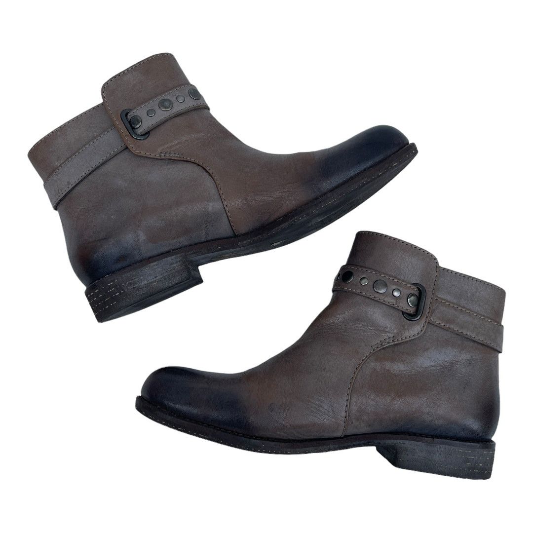 Lucky Brand Lucky Brand Paulinne Grey Studded Ankle Booties Size 7.5 Size US 7.5 / IT 37.5 - 8 Thumbnail