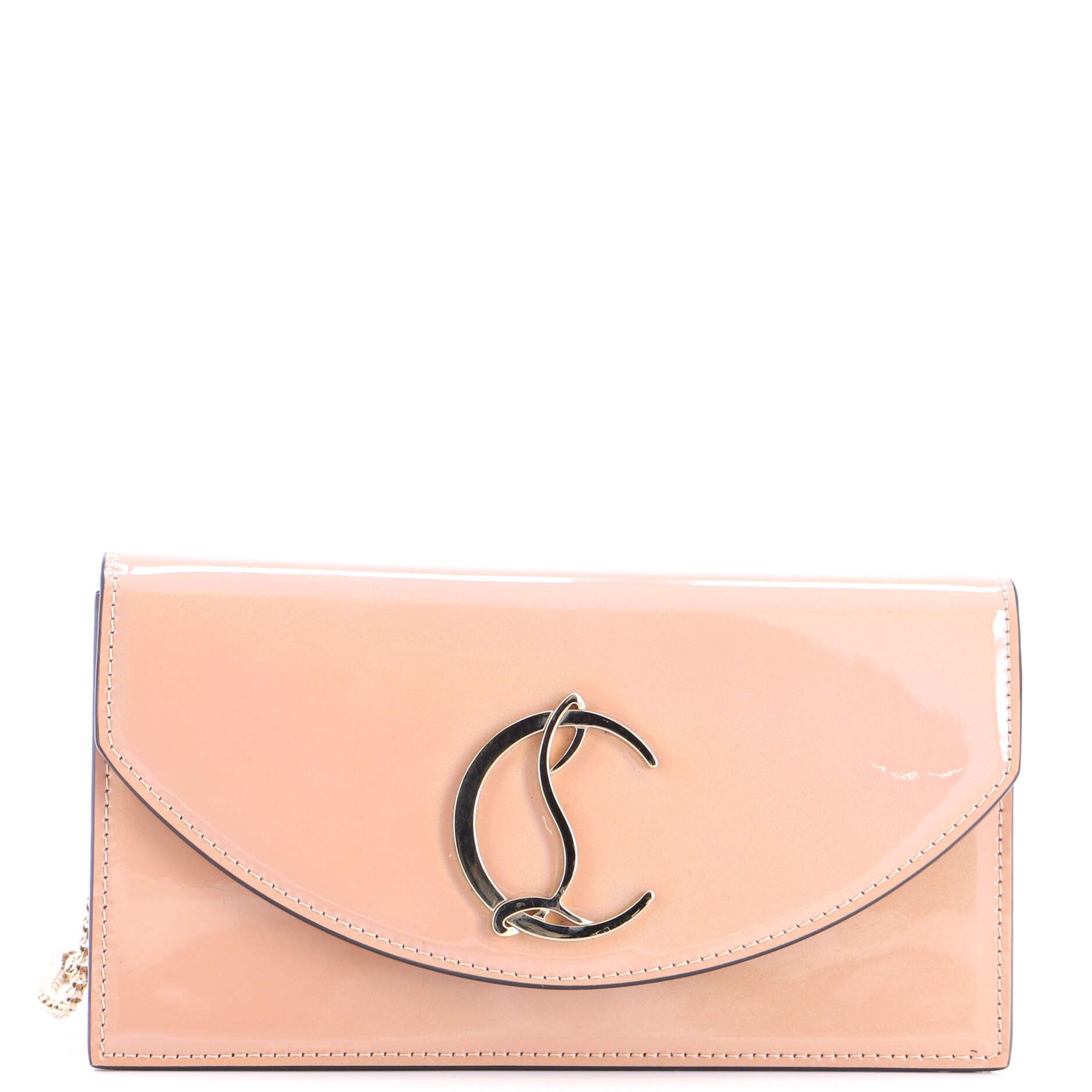 Christian Louboutin Loubi54 Chain Clutch Size ONE SIZE - 1 Thumbnail