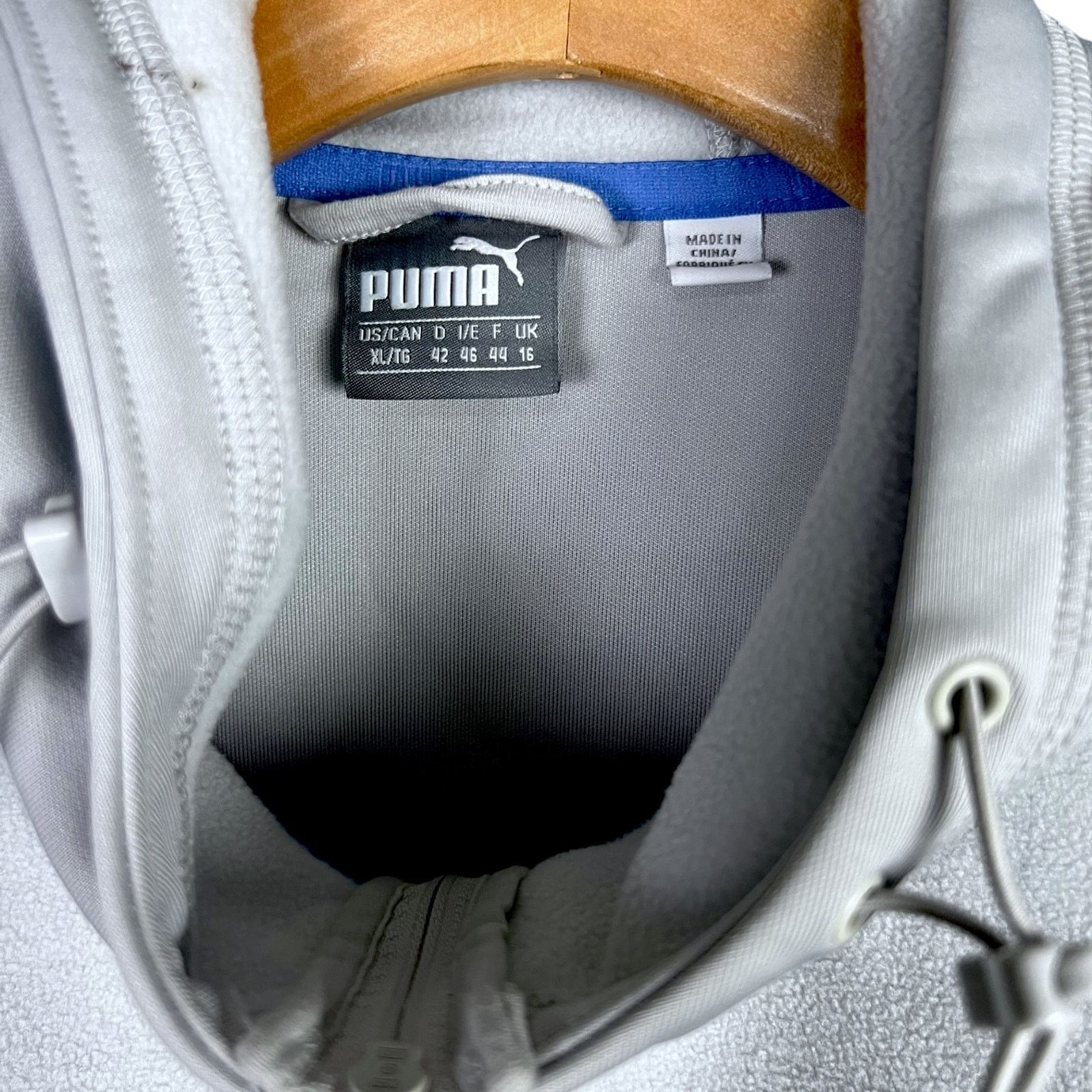 Puma Puma Women's XL Pale Green Warm Cell Hooded Fleece Boxy Size XL / US 12-14 / IT 48-50 - 3 Thumbnail