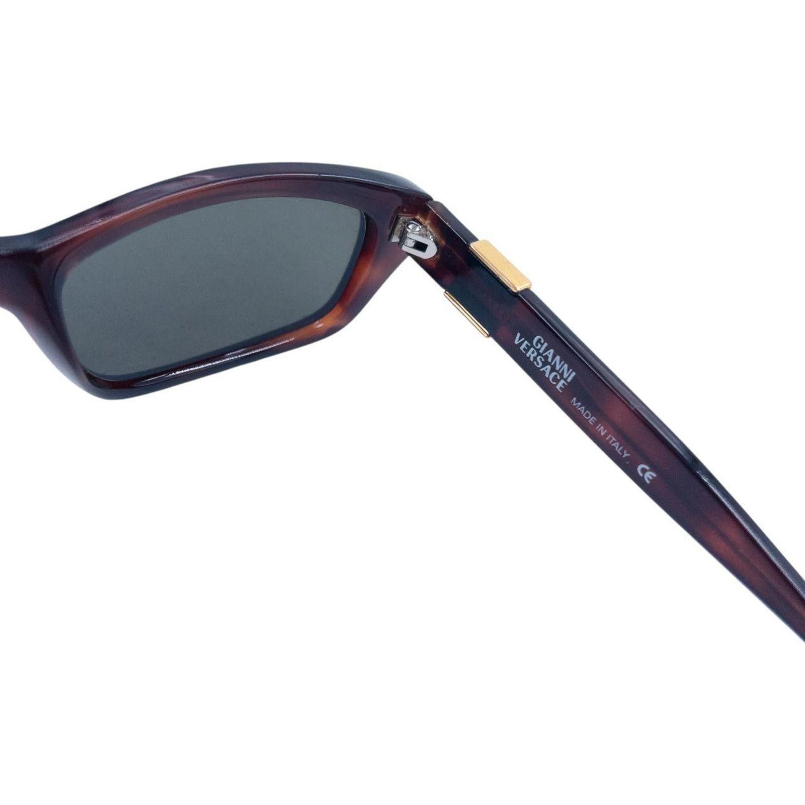 Versace Vintage Gianni Versace Tortoise Shell Sunglasses Size ONE SIZE - 7 Thumbnail