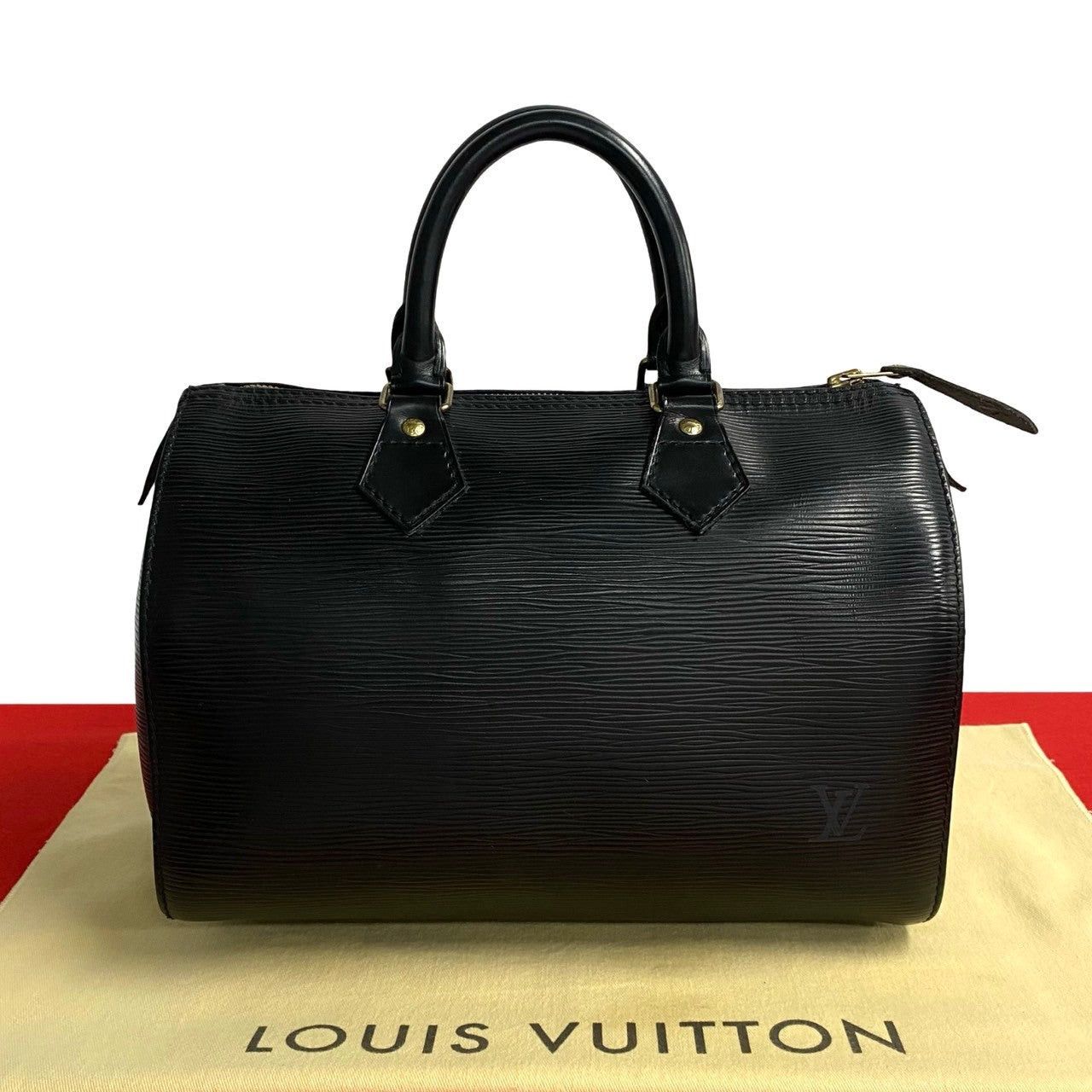 Louis Vuitton Louis Vuitton Handbag Black Leather Size ONE SIZE - 1 Thumbnail