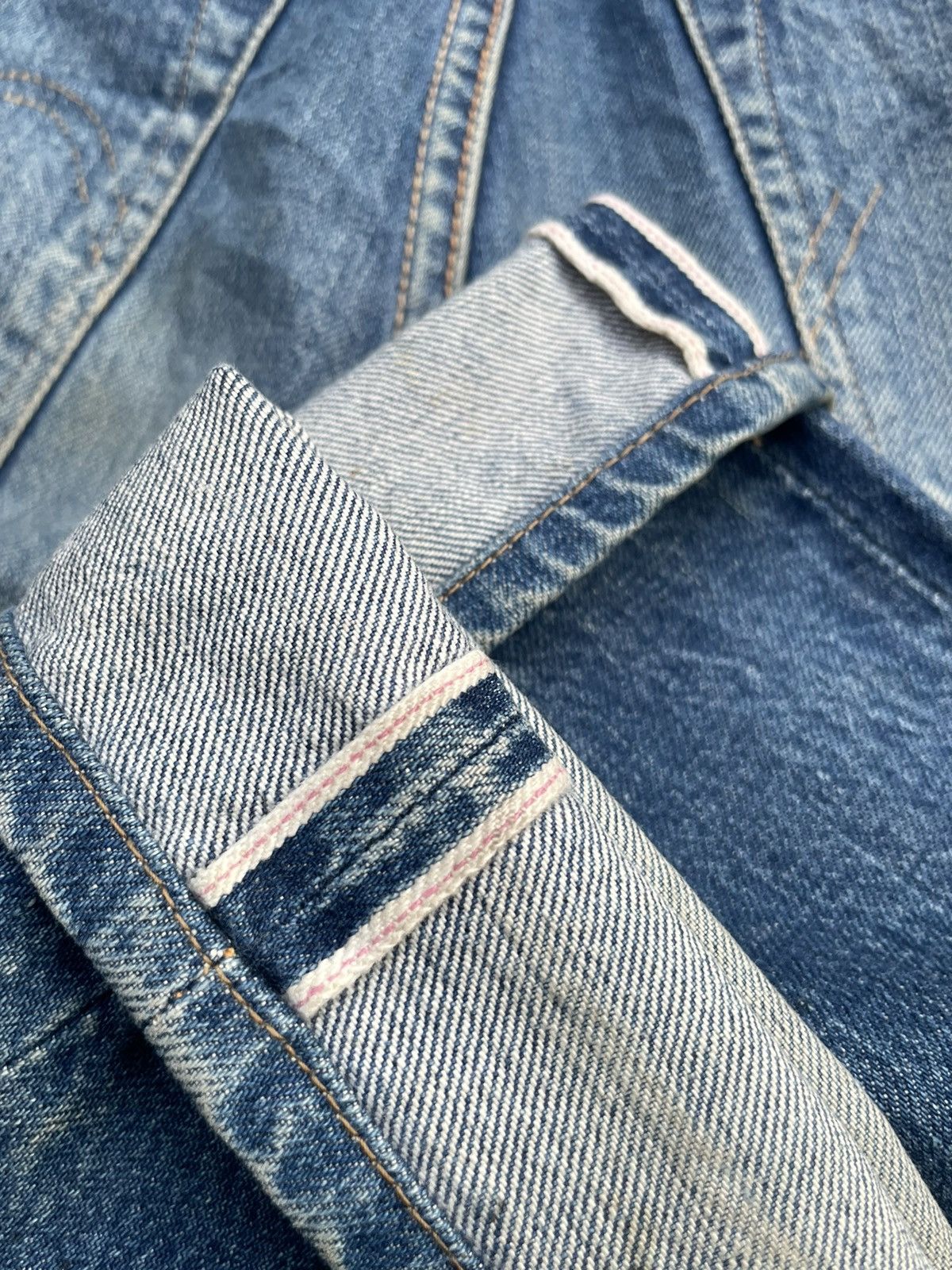 Japanese Brand Vintage Selvedge DopeDrakker Denim Size US 32 / EU 48 - 16 Thumbnail