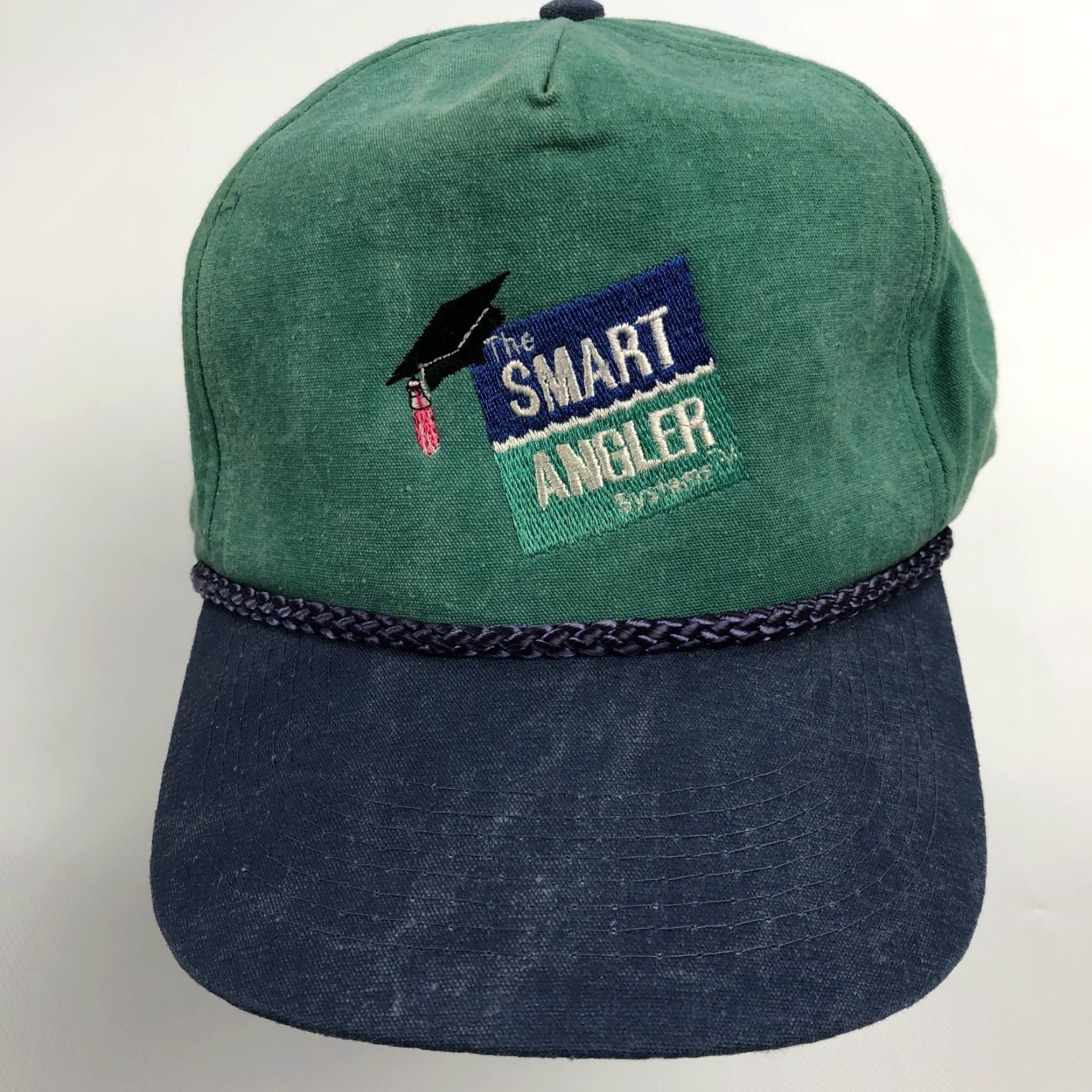 Doublet VINTAGE Cobra Snapback Hat Men One Size Green Rope Double Snap Adjustable 90s Classic Fishing Camouflage Size ONE SIZE - 3 Thumbnail
