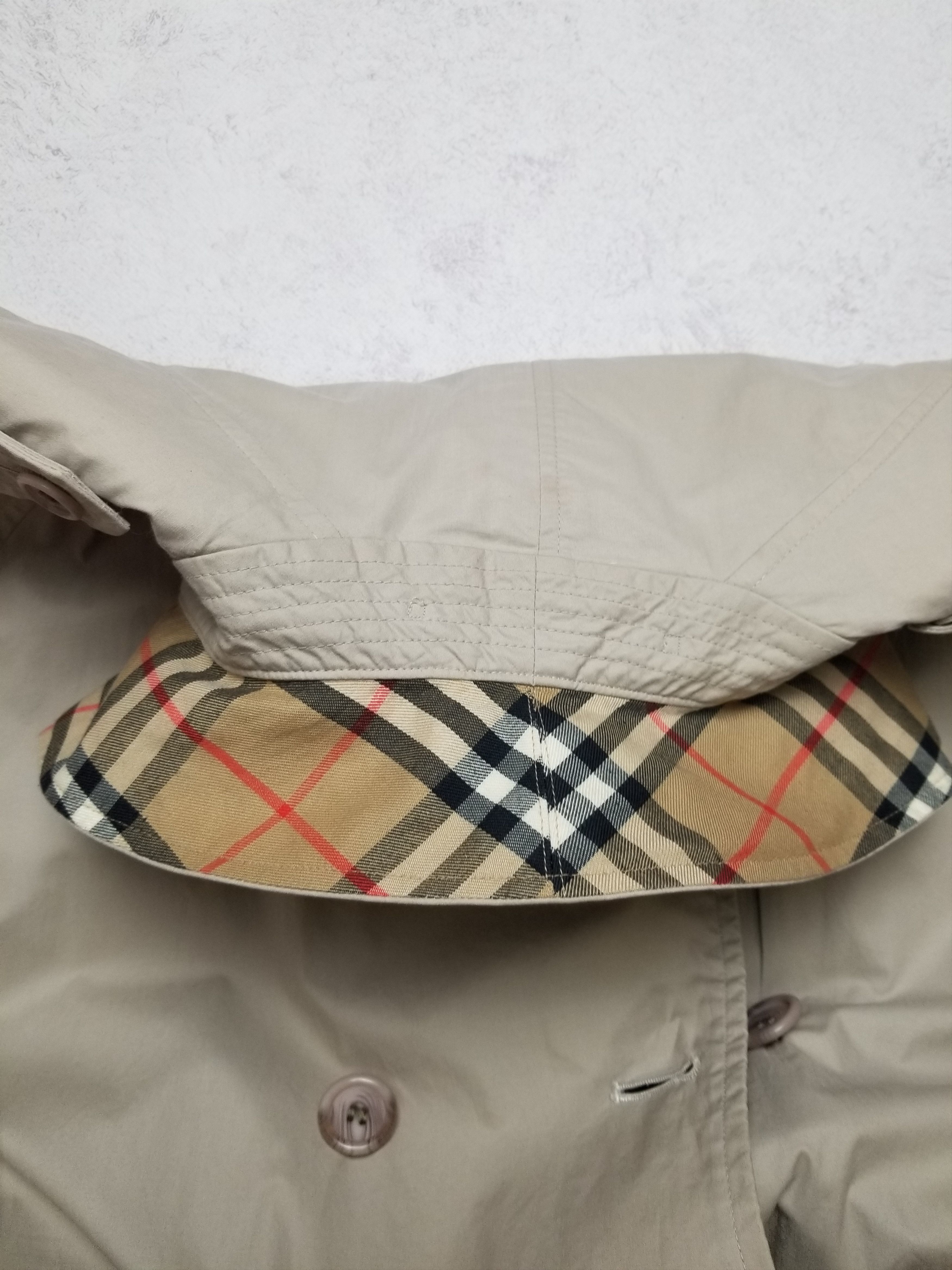 Burberry Burberrys Exlong 100% Cotton Duble Blessted Trench Coat Size M / US 6-8 / IT 42-44 - 20 Thumbnail