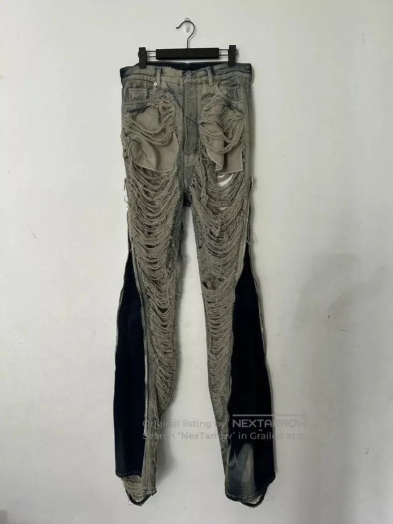 Rick Owens Rick Owens Bolan Banana Distressed Jeans. Size US 31 - 1 Thumbnail