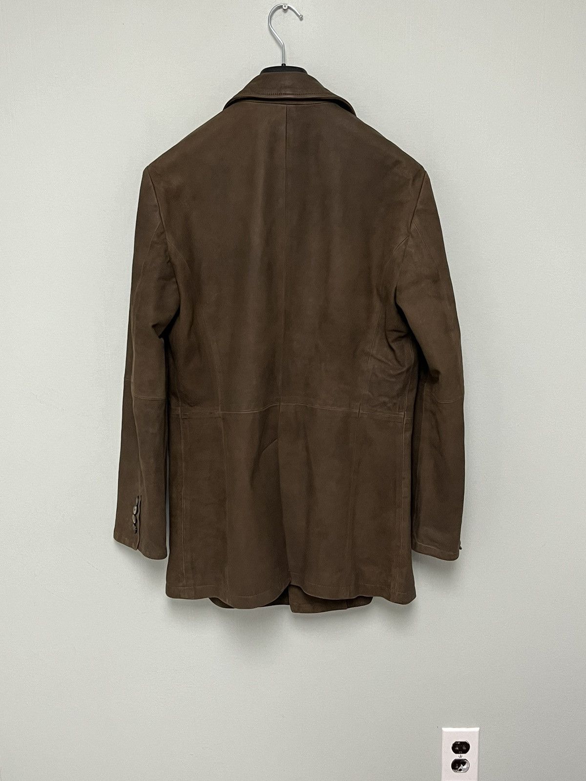 John Varvatos Cut-Away Double Breasted Coat. Size EU 46 USA 36. Size US S / EU 44-46 / 1 - 6 Thumbnail