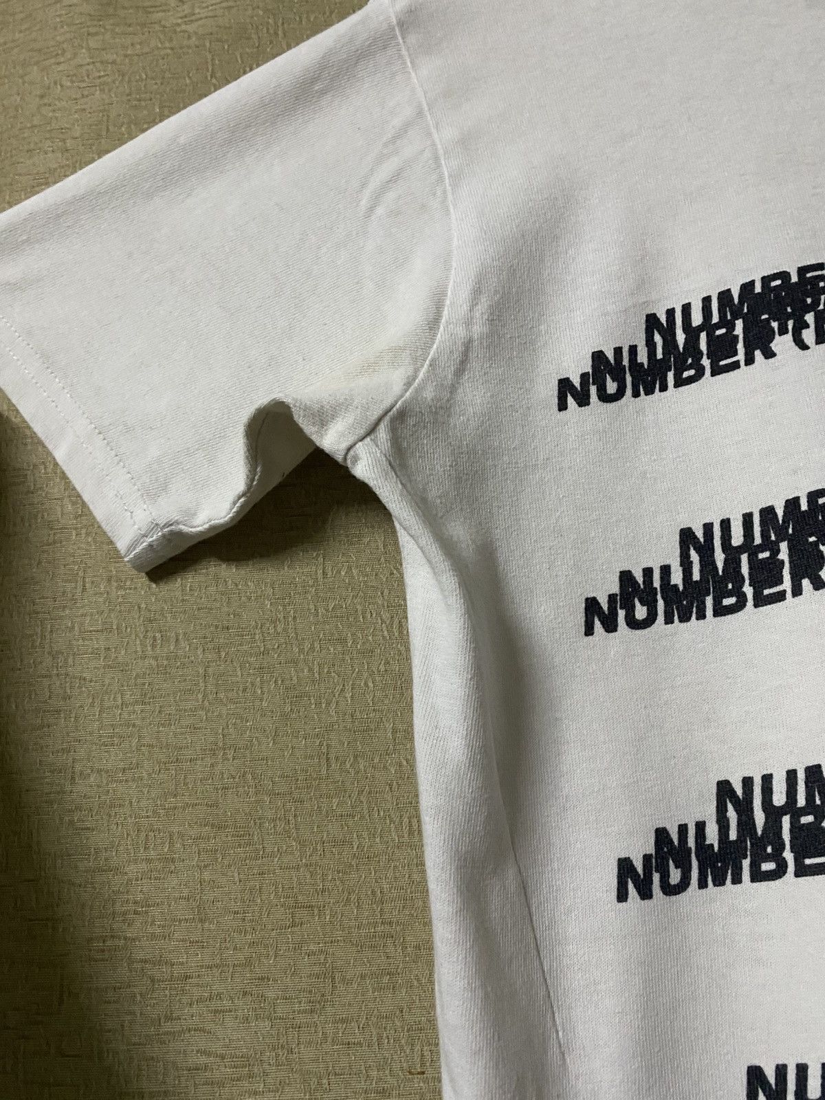Number (N)ine NUMBER (N)INE Motion Monogram Tshirt Size US M / EU 48-50 / 2 - 3 Thumbnail