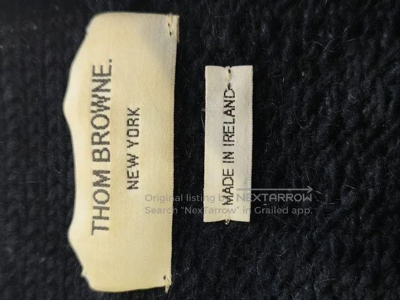 Thom Browne Thom Browne Wool Knit Cardigan. Size US XXL / EU 58 / 5 - 3 Thumbnail