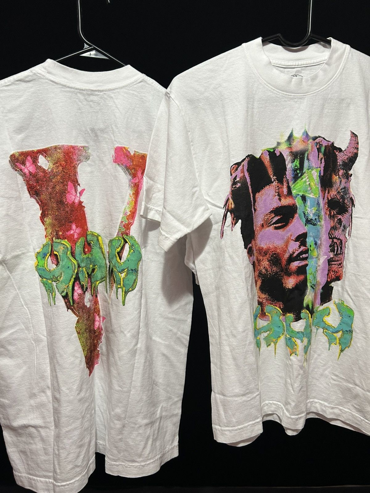 999 Club × Vlone Juice Wrld ‘Fighting Demons’ T-Shirt Size US S / EU 44-46 / 1 - 1 Thumbnail