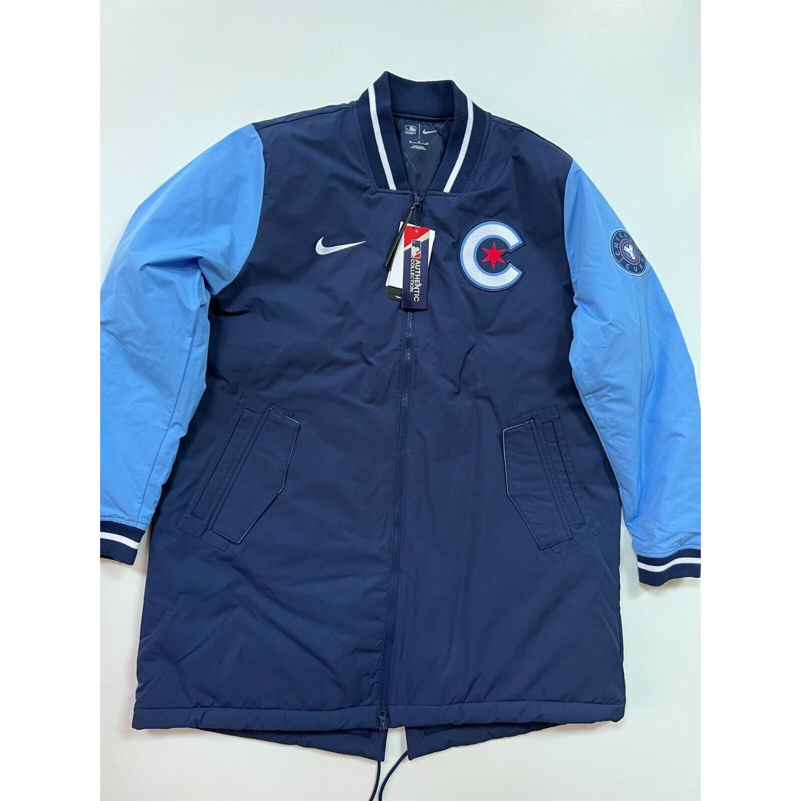 Nike Chicago Cubs Collection City Connect Jacket Men XL