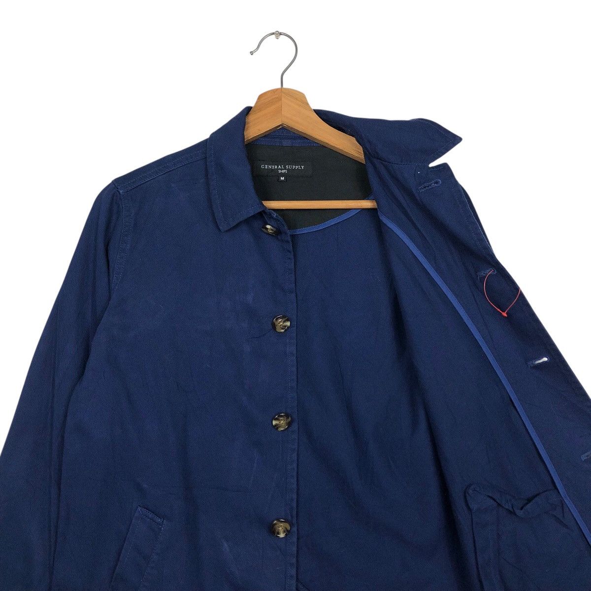 SHIPS 📌Vintage Chore Wool Jacket General Supply Ships Issey Miyake Size US M / EU 48-50 / 2 - 13 Thumbnail
