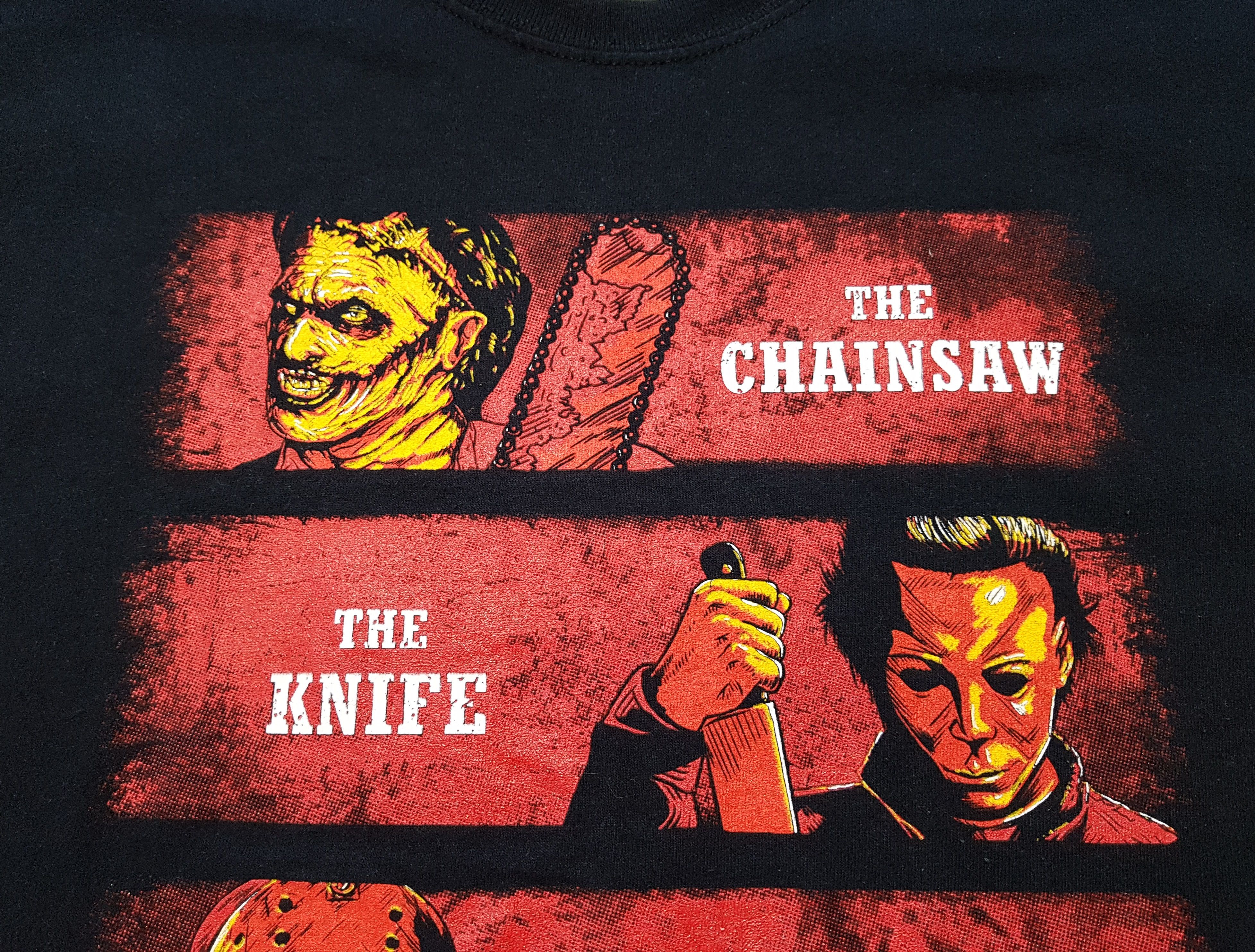 Expert Horror Horror Movie T Shirt Friday 13th Halloween Chainsaw Freddy Size US M / EU 48-50 / 2 - 4 Thumbnail