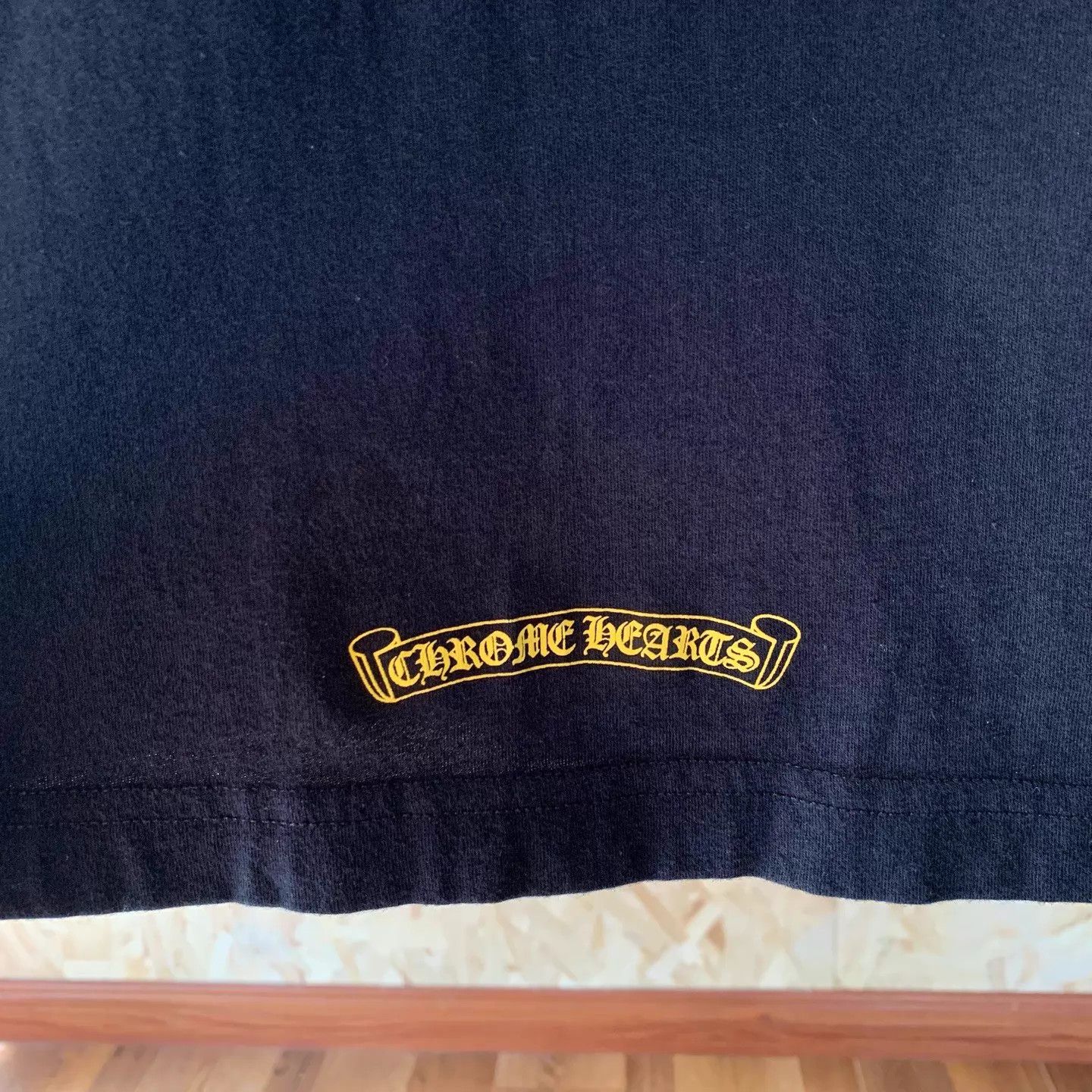 Chrome Hearts Chrome Hearts Black Sword Yellow Letter Script LS Size US S / EU 44-46 / 1 - 8 Thumbnail