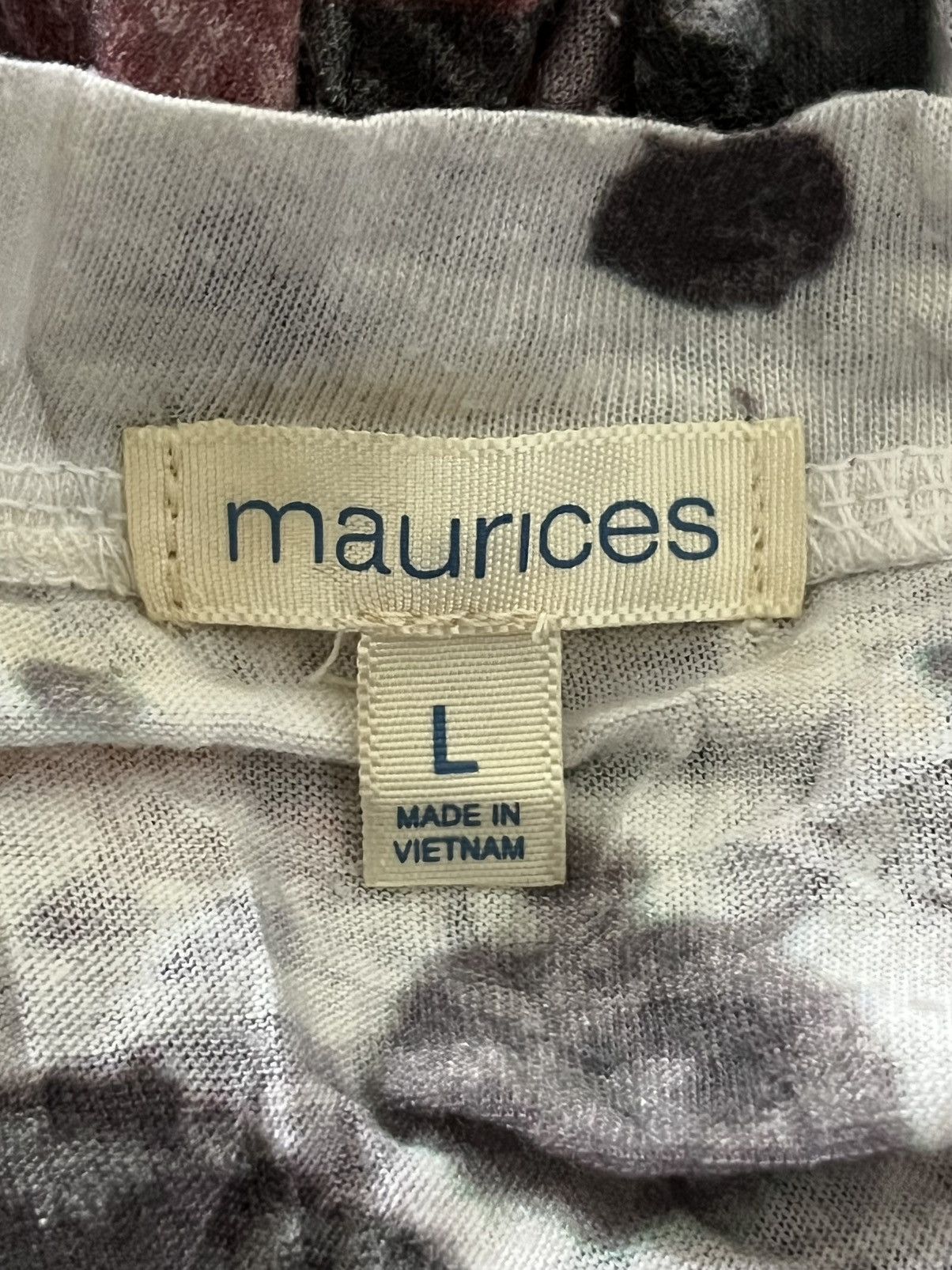 Vintage Vintage Maurices AOP Long Sleeve Shirt Size US M / EU 48-50 / 2 - 8 Thumbnail