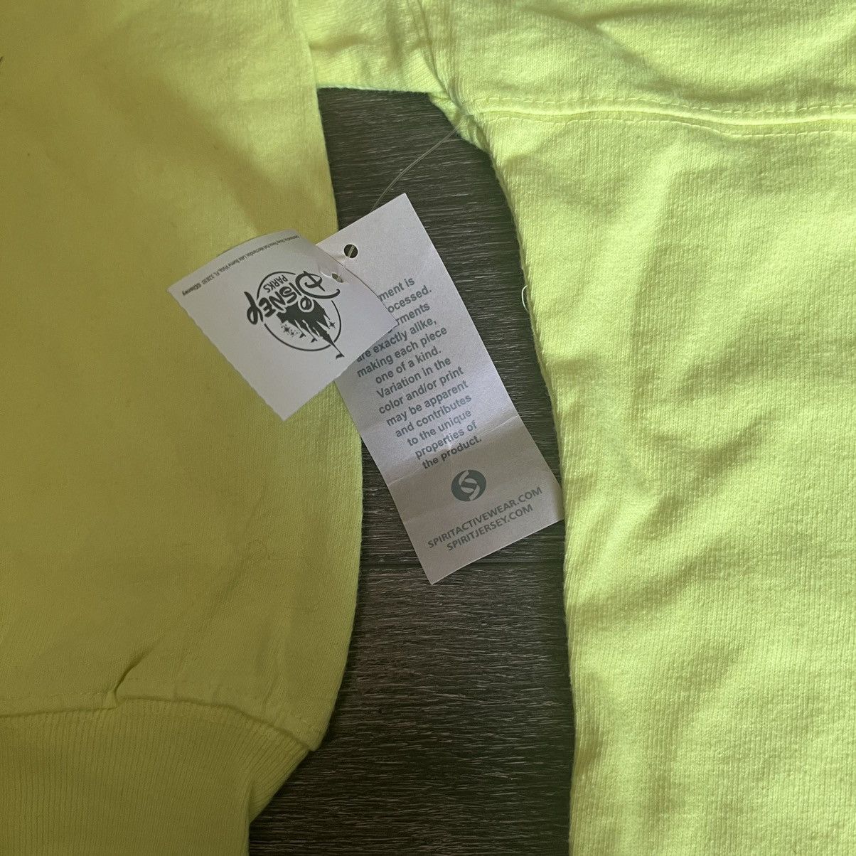 Disney × Vintage New Vintage Disney Cruise Line Neon Green Spirit Jersey Tee Size US M / EU 48-50 / 2 - 7 Thumbnail