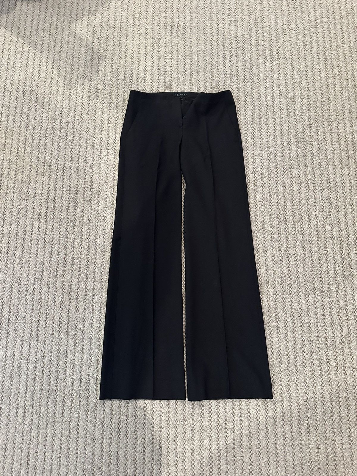 Theory Vintage Theory Wide Leg Pants Size 27" / US 4 / IT 40 - 1 Thumbnail