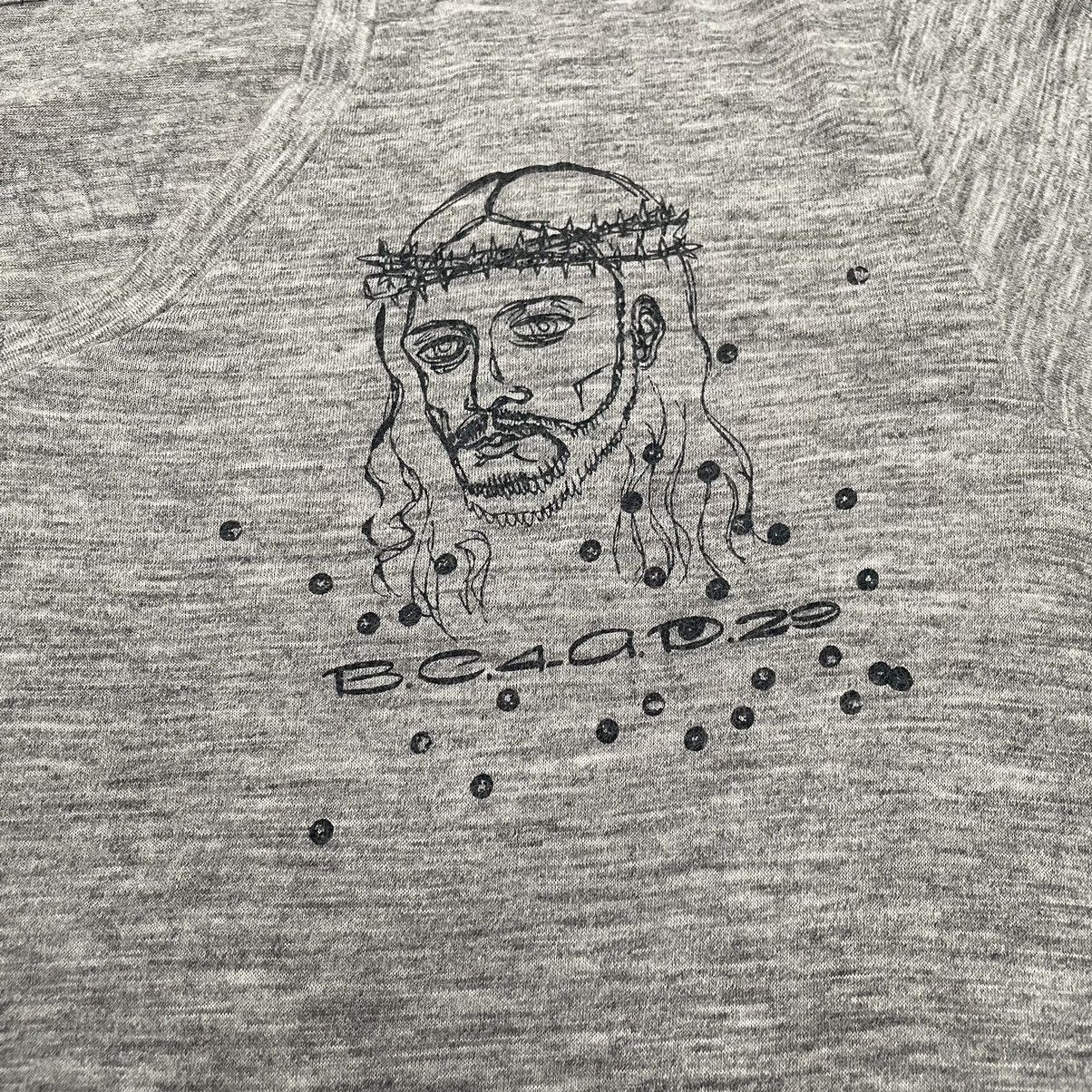 If Six Was Nine Crucified Jesus Longsleeve Tee Goth Punk Styled Size US M / EU 48-50 / 2 - 5 Thumbnail