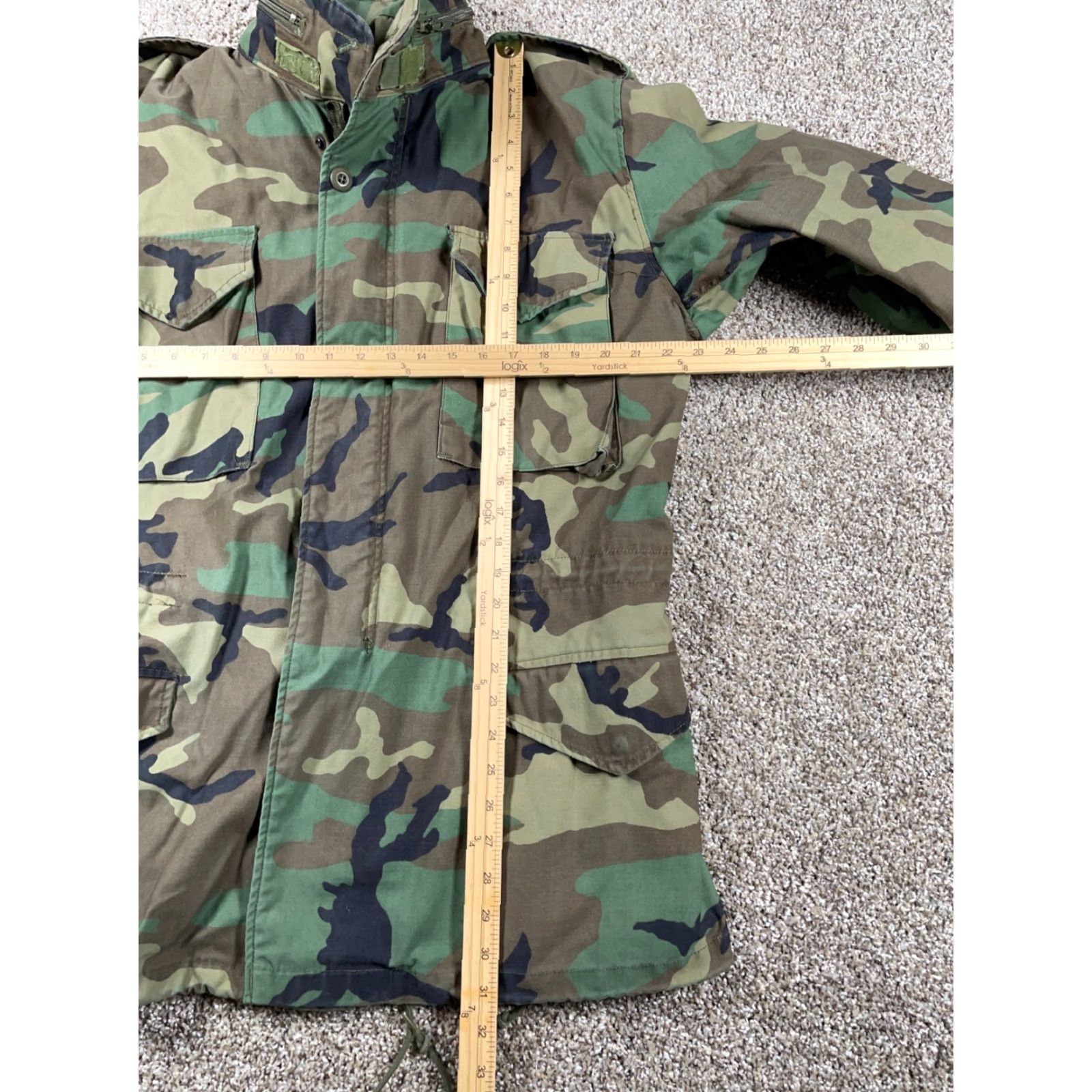 Vintage VINTAGE Alpha Military M-65 Cold Weather Jacket Men Medium Green Camouflage 90s Army Outdoor Retro Size US M / EU 48-50 / 2 - 5 Thumbnail