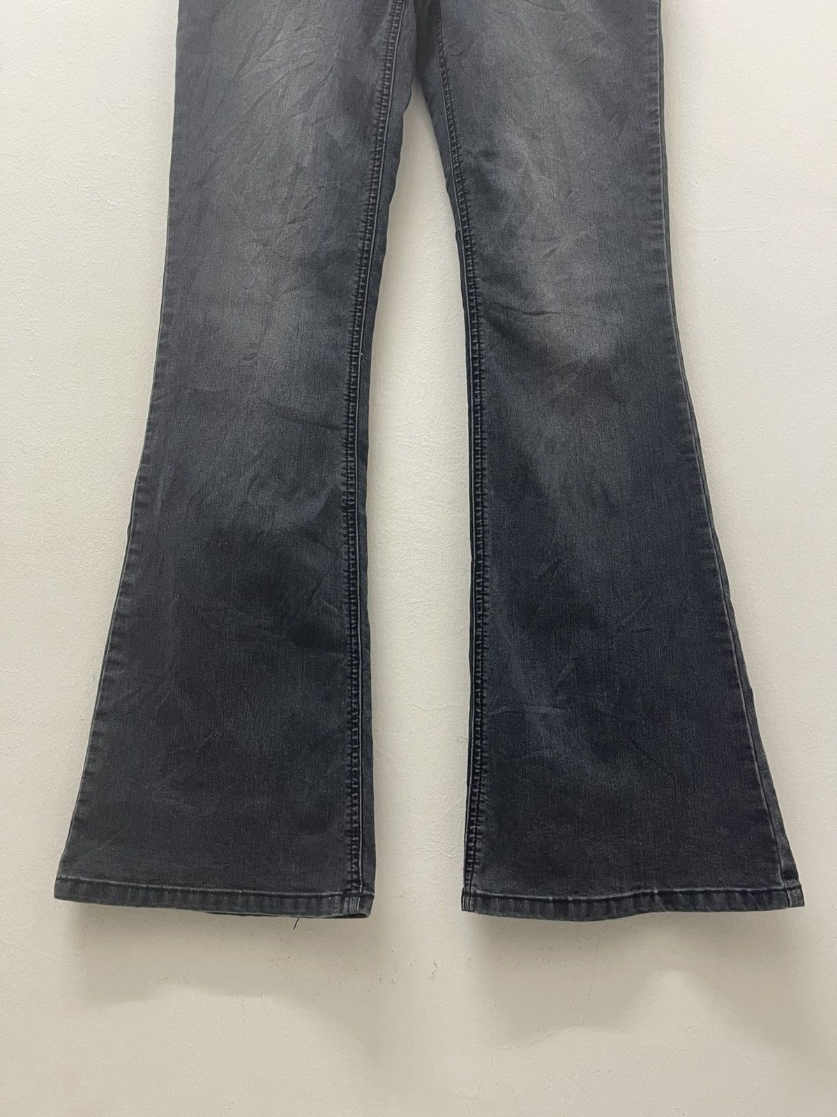 Japanese Brand Rare Vintage TOXK Jeans Punk Piercing Seditionaries Flare Size US 27 - 8 Thumbnail