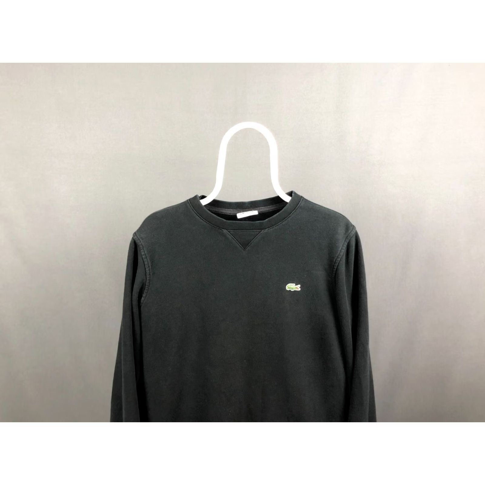 Lacoste Lacoste Sport Sweatshirt Black Cotton Men Size 4 Pullover Crew Neck Ribbed Logo Size US S / EU 44-46 / 1 - 3 Thumbnail