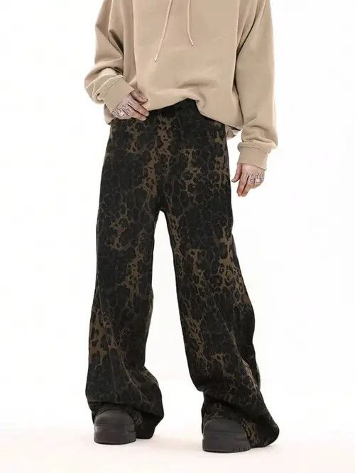 Japanese Brand × Vintage Leopard Print Casual Sweatpants Size US 34 / EU 50 - 2 Thumbnail