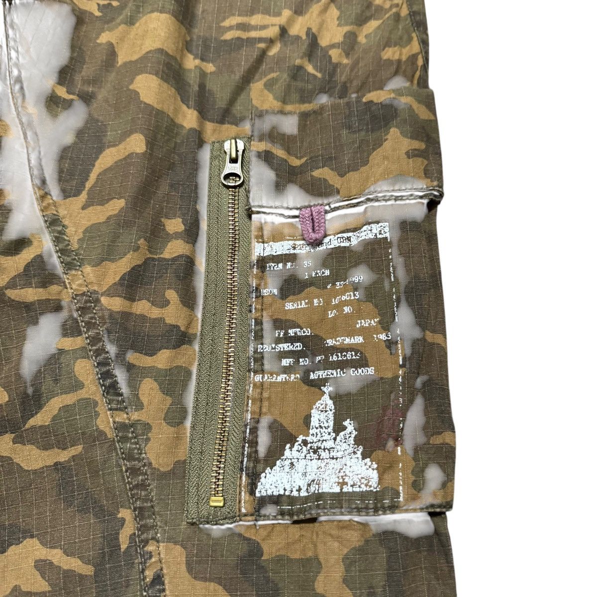 PPFM PPFM Rock N Roll Ripstop Camo Cargo Pants Size US 30 / EU 46 - 6 Thumbnail
