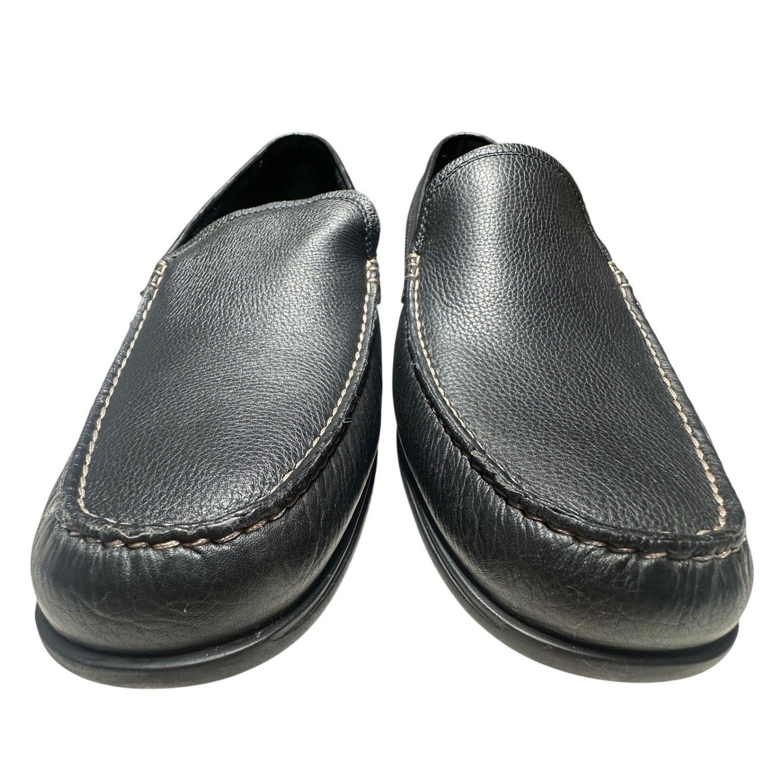 Bostonian Bostonian Loafers Mens 13 Black NEW Leather Slip On Shoes Size US 13 / EU 46 - 4 Thumbnail