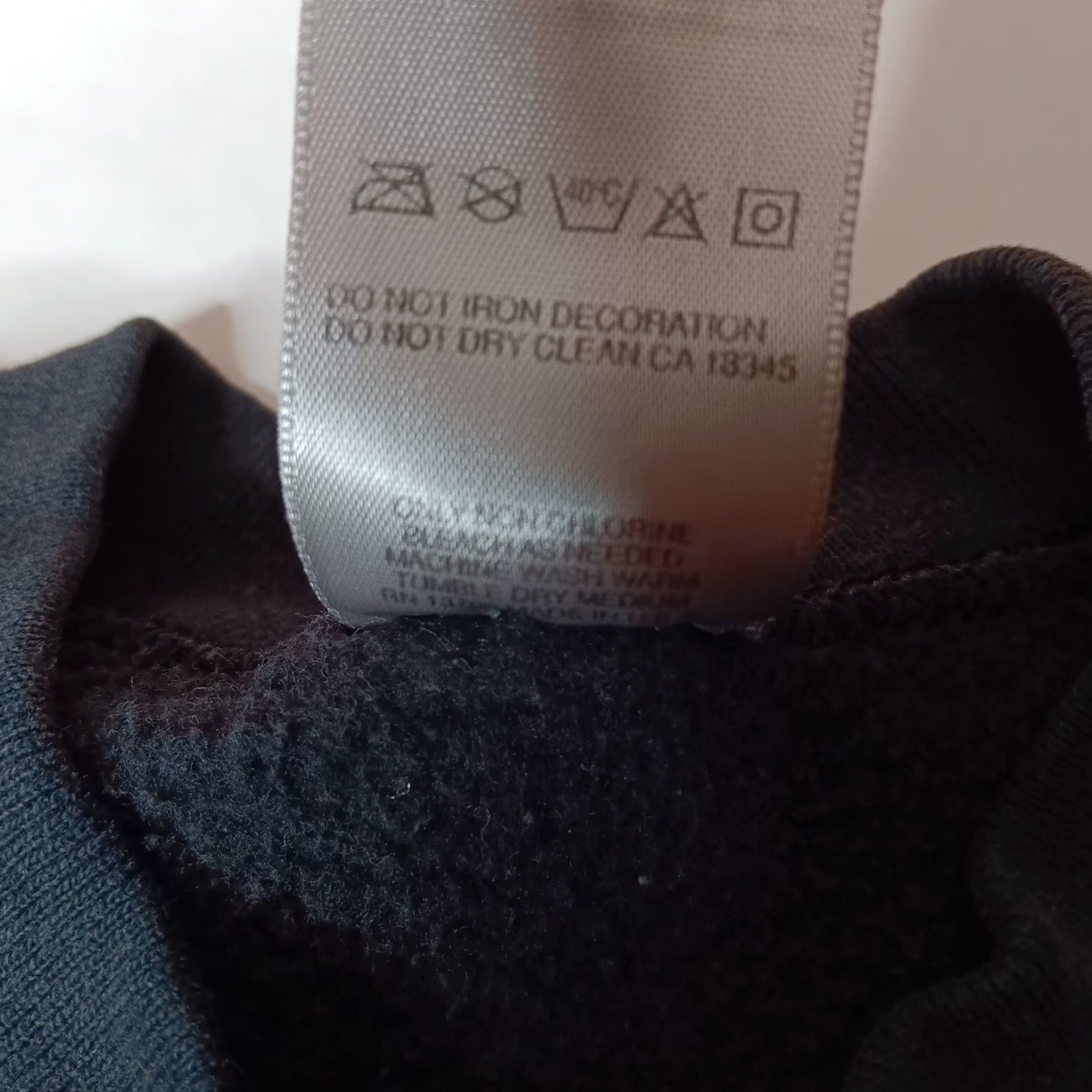 Fruit Of The Loom VINTAGE Fruit of the Loom Heavy Sweatshirt Mens Black Crew Neck M Bisons Virginia Chantilly Athletic Retro Size US M / EU 48-50 / 2 - 6 Thumbnail
