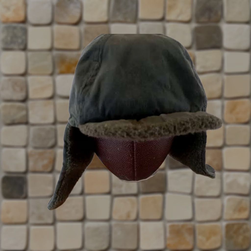 Vintage VINTAGE Broner Cap Mens Adjustable Green Insulated Military Style Skull with Chin Strap Size ONE SIZE - 1 Thumbnail