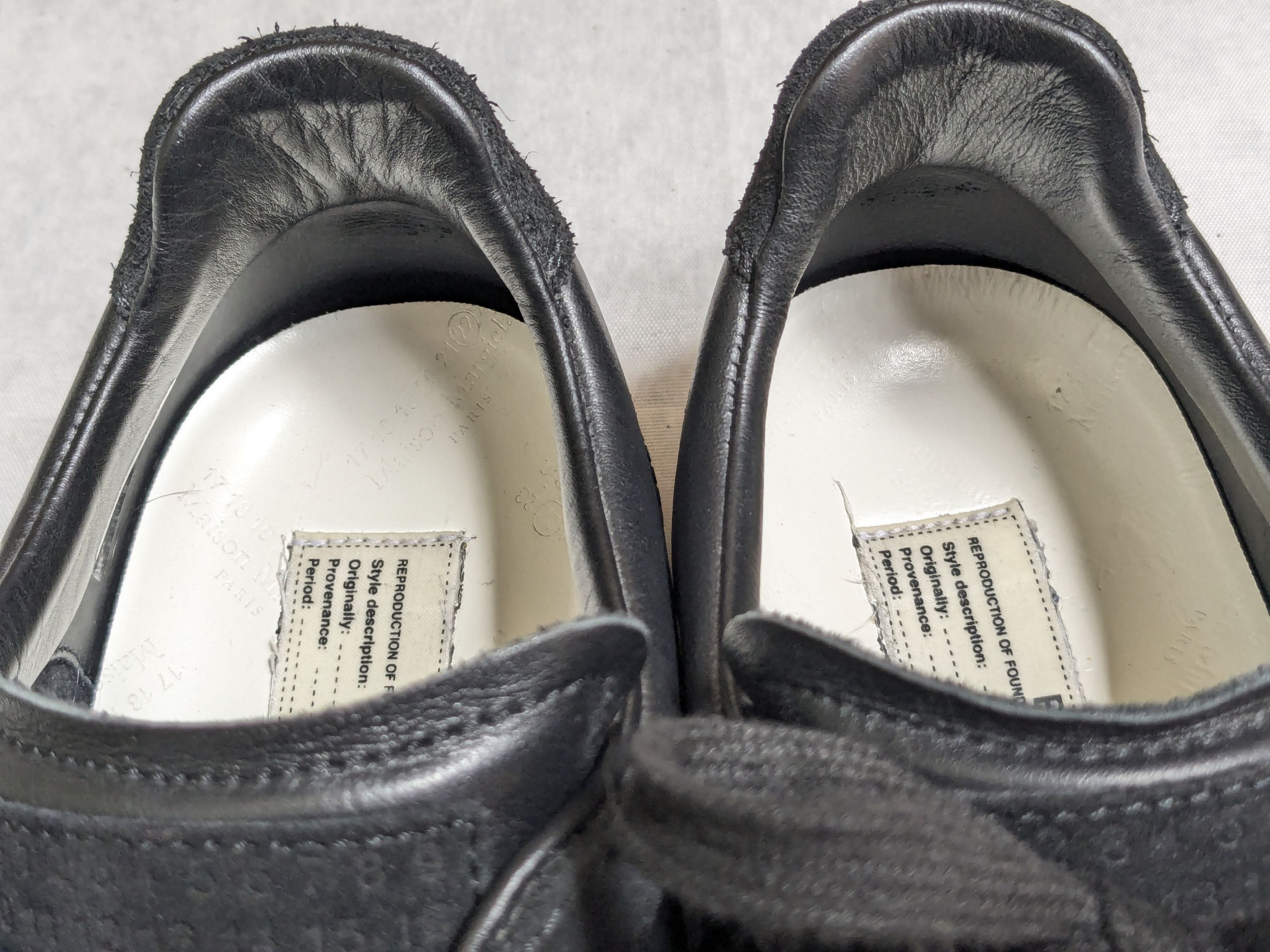 Maison Margiela Maison Margiela Replica GAT Black 9 42 Low Tops Suede Size US 9 / EU 42 - 7 Thumbnail
