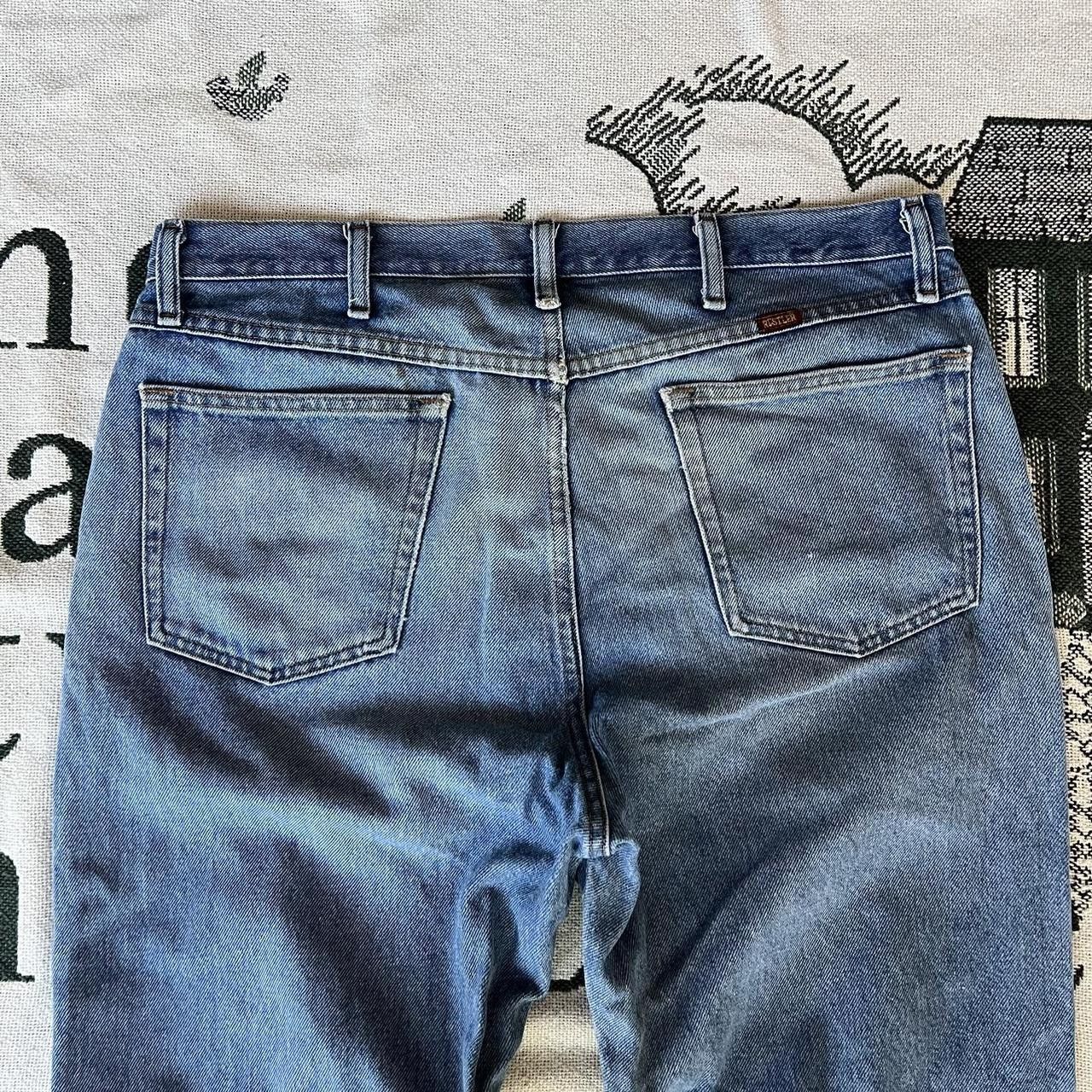 Japanese Brand × Vintage Vintage Y2K Baggy Light Wash Skater Style Denim Jeans! Size US 36 / EU 52 - 7 Thumbnail
