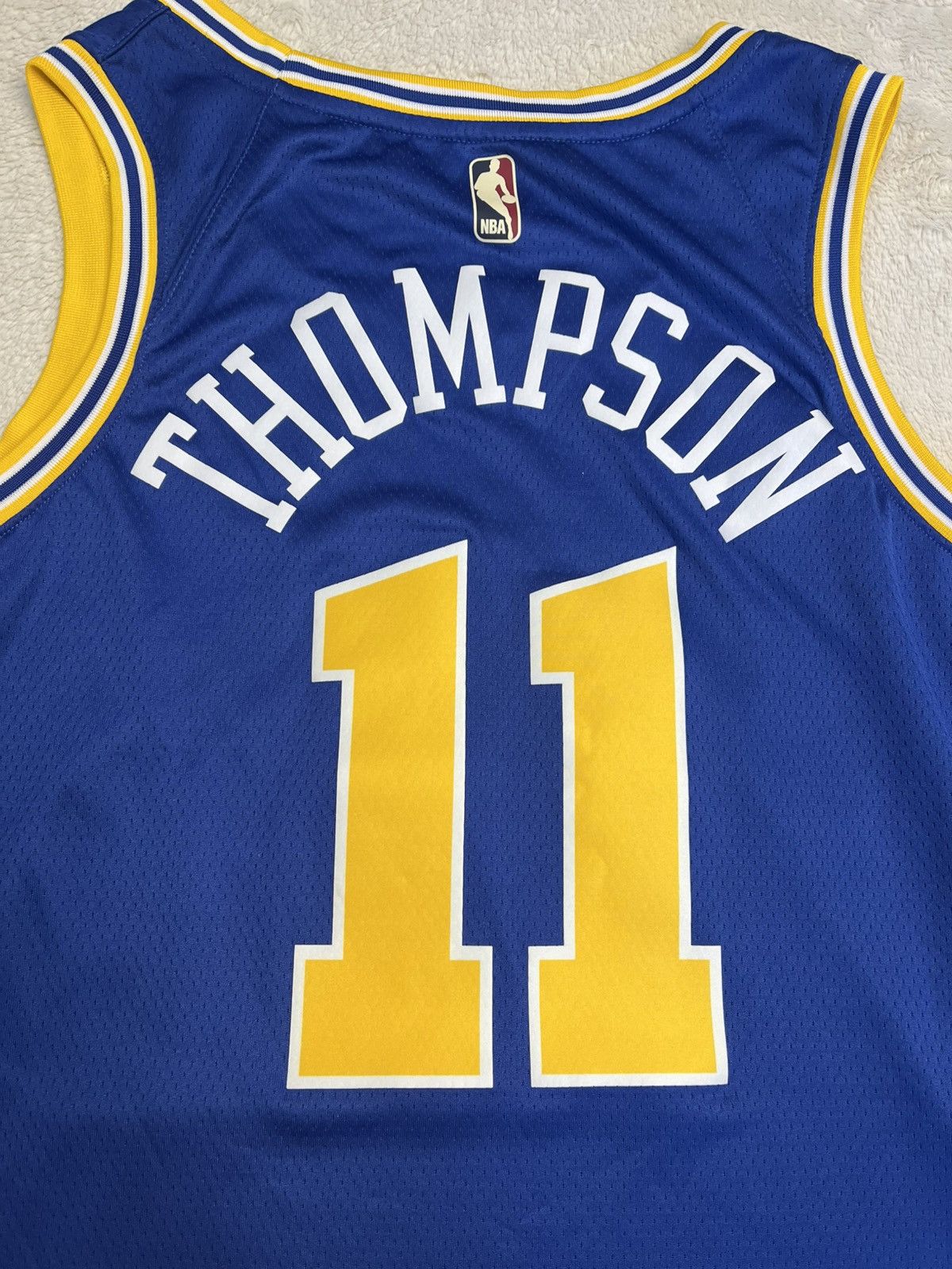 Nike Nike NBA Golden State Warriors Klay Thompson Classic Jersey Size US L / EU 52-54 / 3 - 5 Thumbnail
