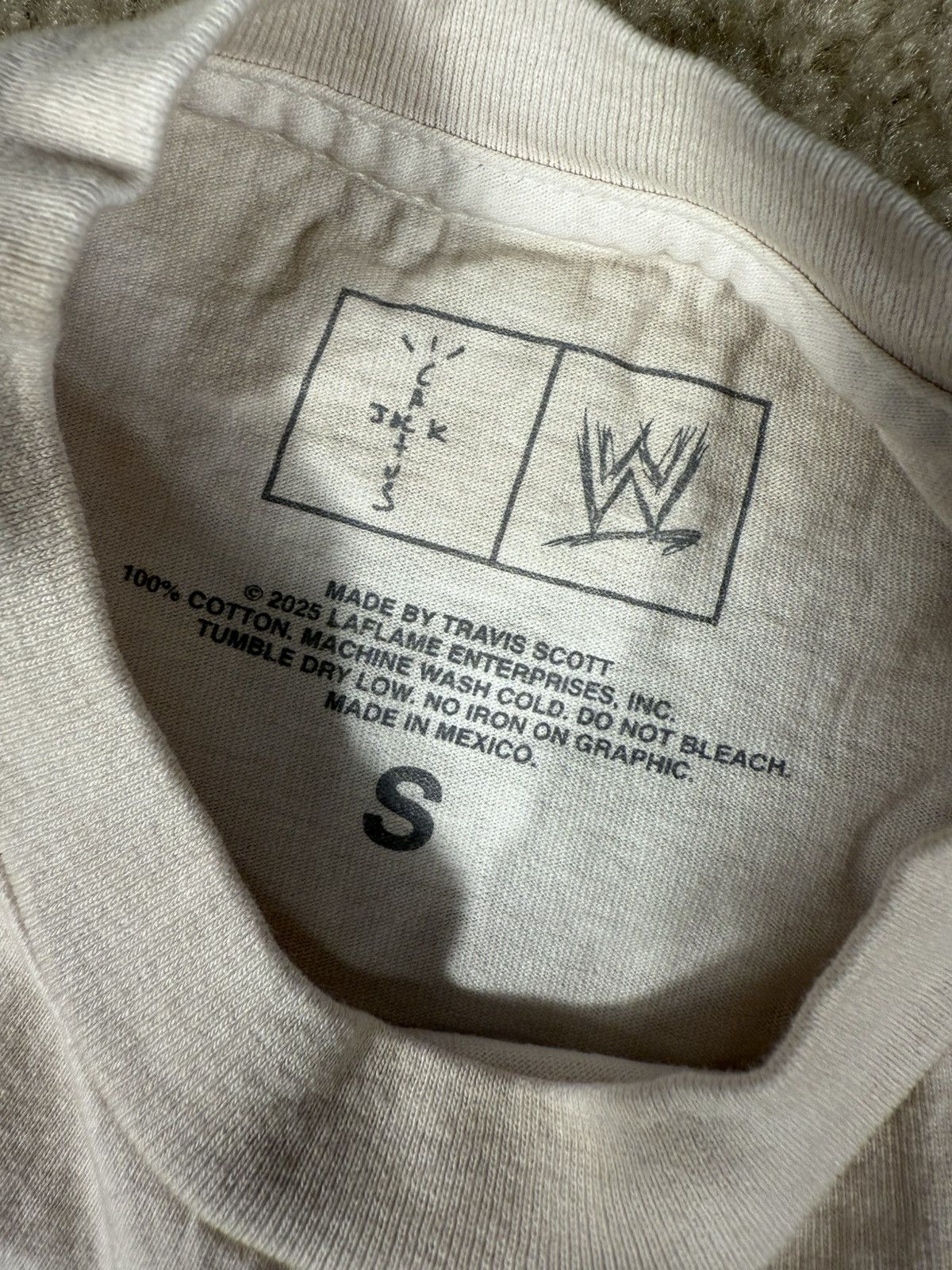 Travis Scott Cactus Jack By Travis Scott x WWE The Game T-Shirt Triple H Size US S / EU 44-46 / 1 - 3 Thumbnail