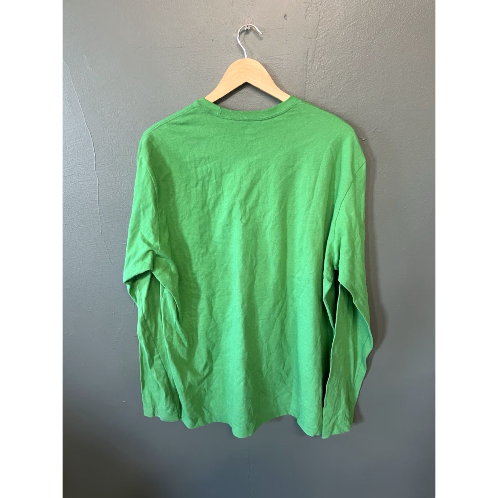 Apple Apple T-Shirt Unisex Adults Long Sleeve XL Green Size US XL / EU 56 / 4 - 2 Thumbnail