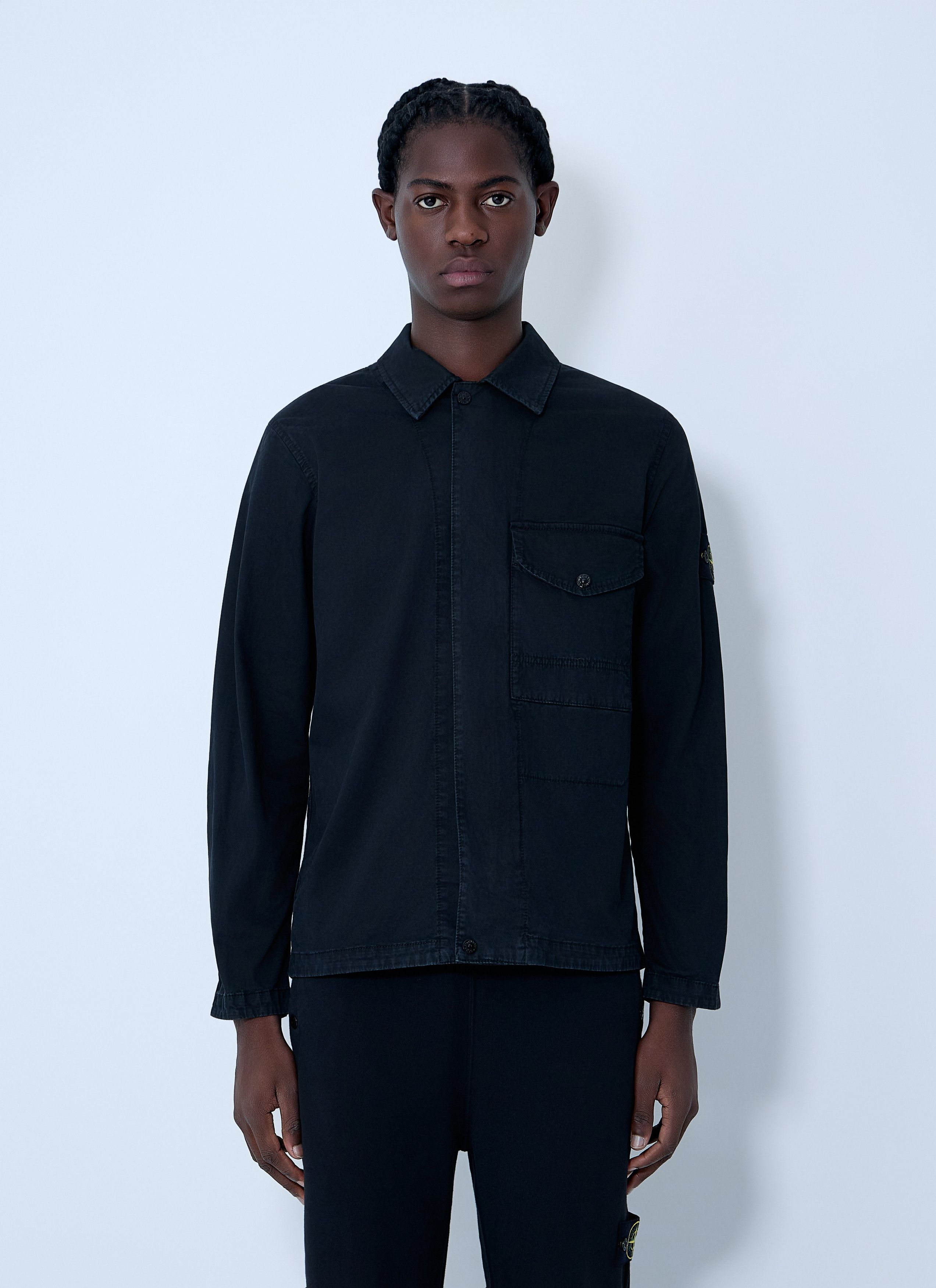 Stone Island Logo Patch Shirt Size US XXL / EU 58 / 5 - 1 Thumbnail
