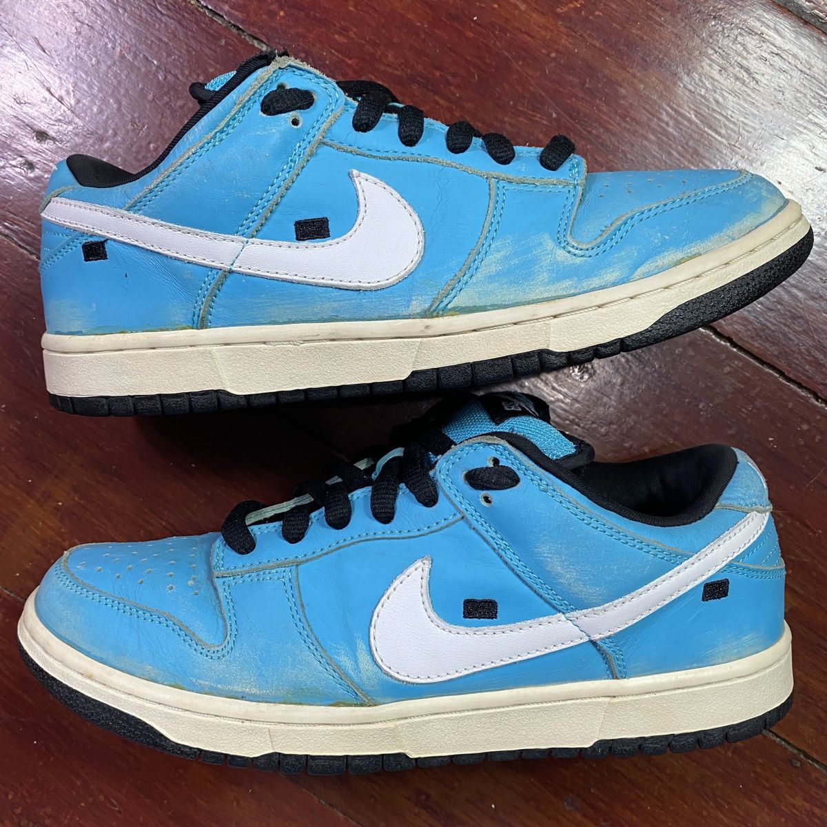 Nike SB Dunk Low Tokyo Blue Taxi 2006 Size US 8 / EU 41 - 2 Thumbnail