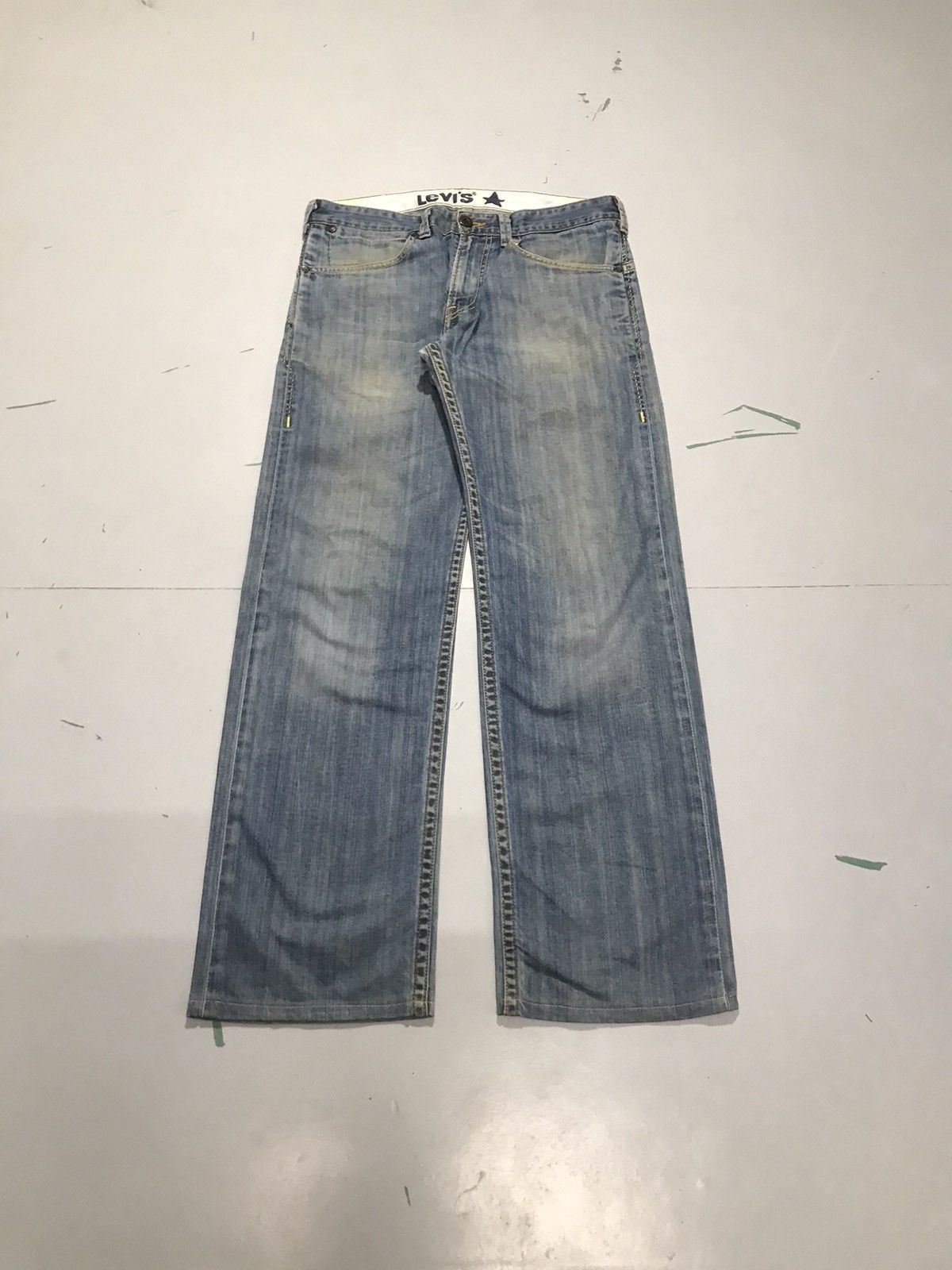 Levi's Vintage Levi’s buckle belt denim Size US 34 / EU 50 - 1 Thumbnail
