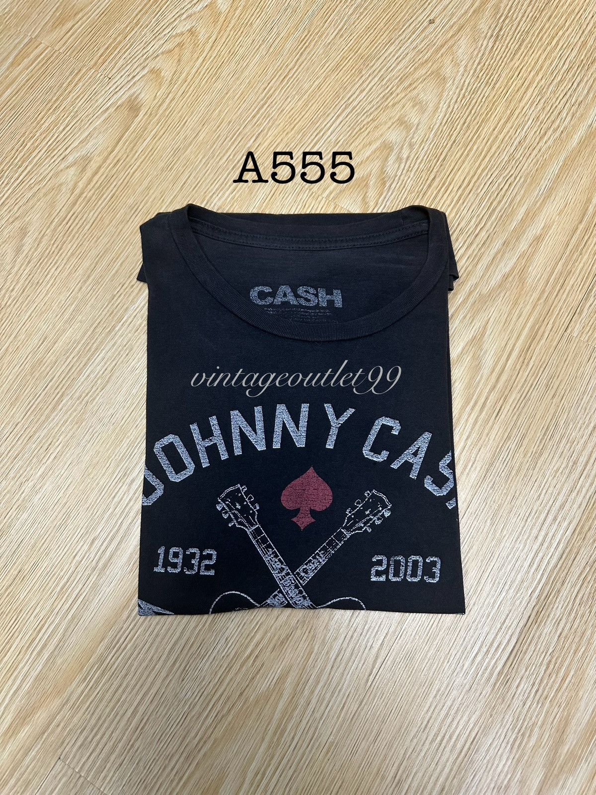 Band Tees Johny Cash The Man In Black 2019 Promo A555 Size US M / EU 48-50 / 2 - 10 Thumbnail